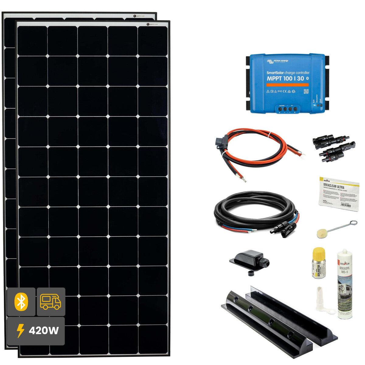 420W Daylight Wohnmobil Solaranlage SOLA Frame schwarz - 11-13006-01 Inkl. 0% MwSt. gemäß §12 Abs.3 UstG.