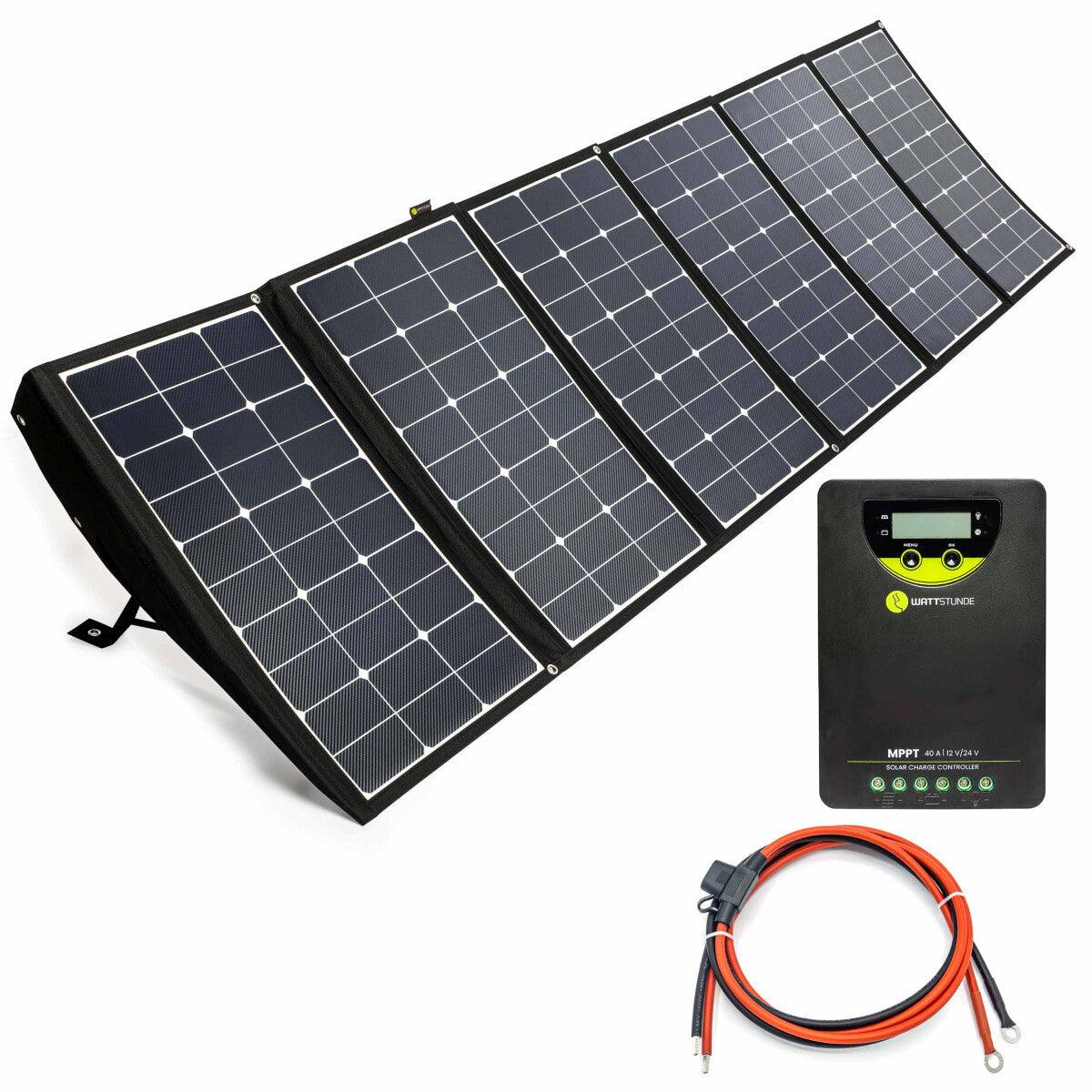 WATTSTUNDE WS340SF SunFolder+ 340Wp solar bag variation set WLR40.90 Yes - 101-10211-001 Incl. 0% VAT according to §12 para. 3 UStG.