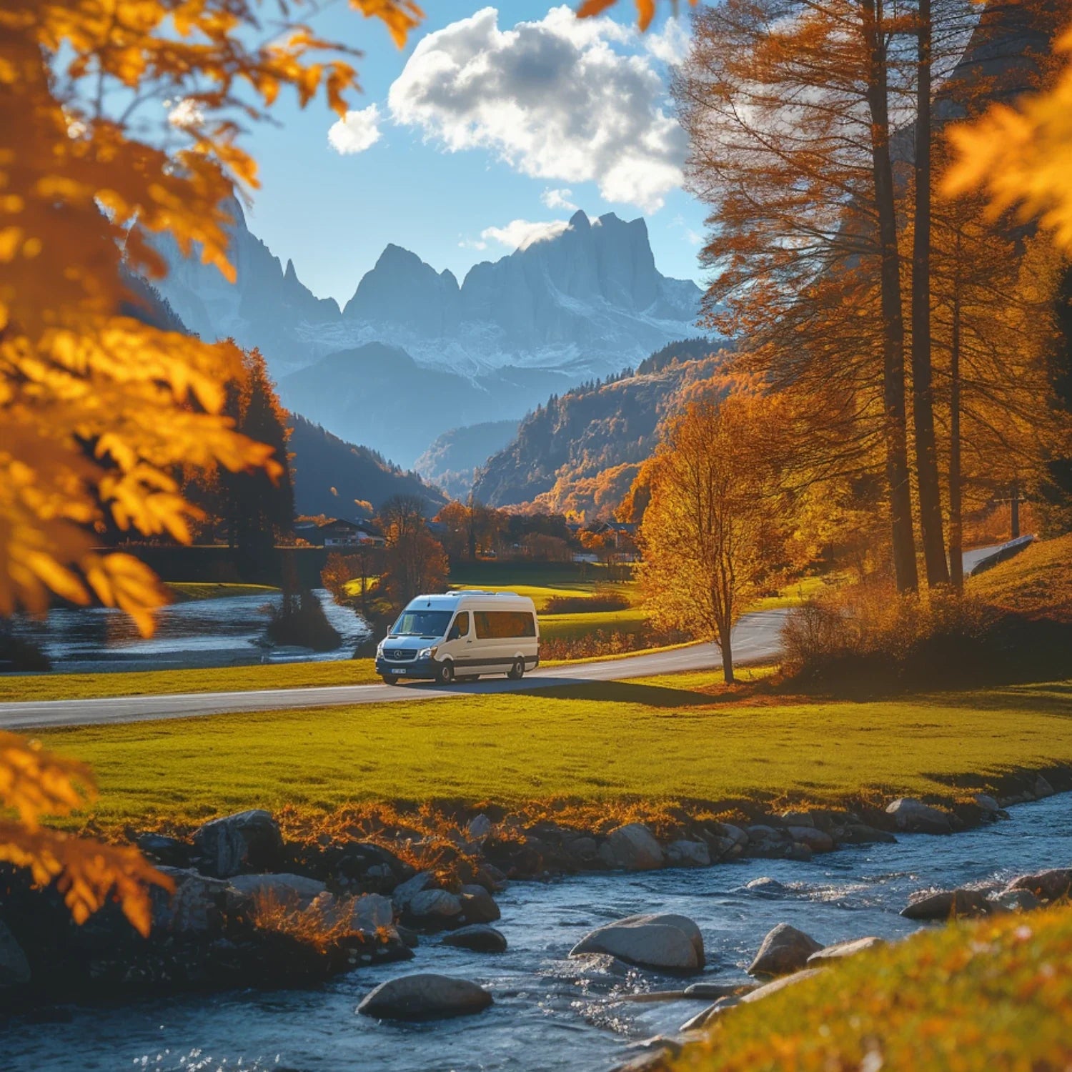 Abseits der Massen: Entdecke Europas schönste Herbstziele mit Deinem Reisemobil