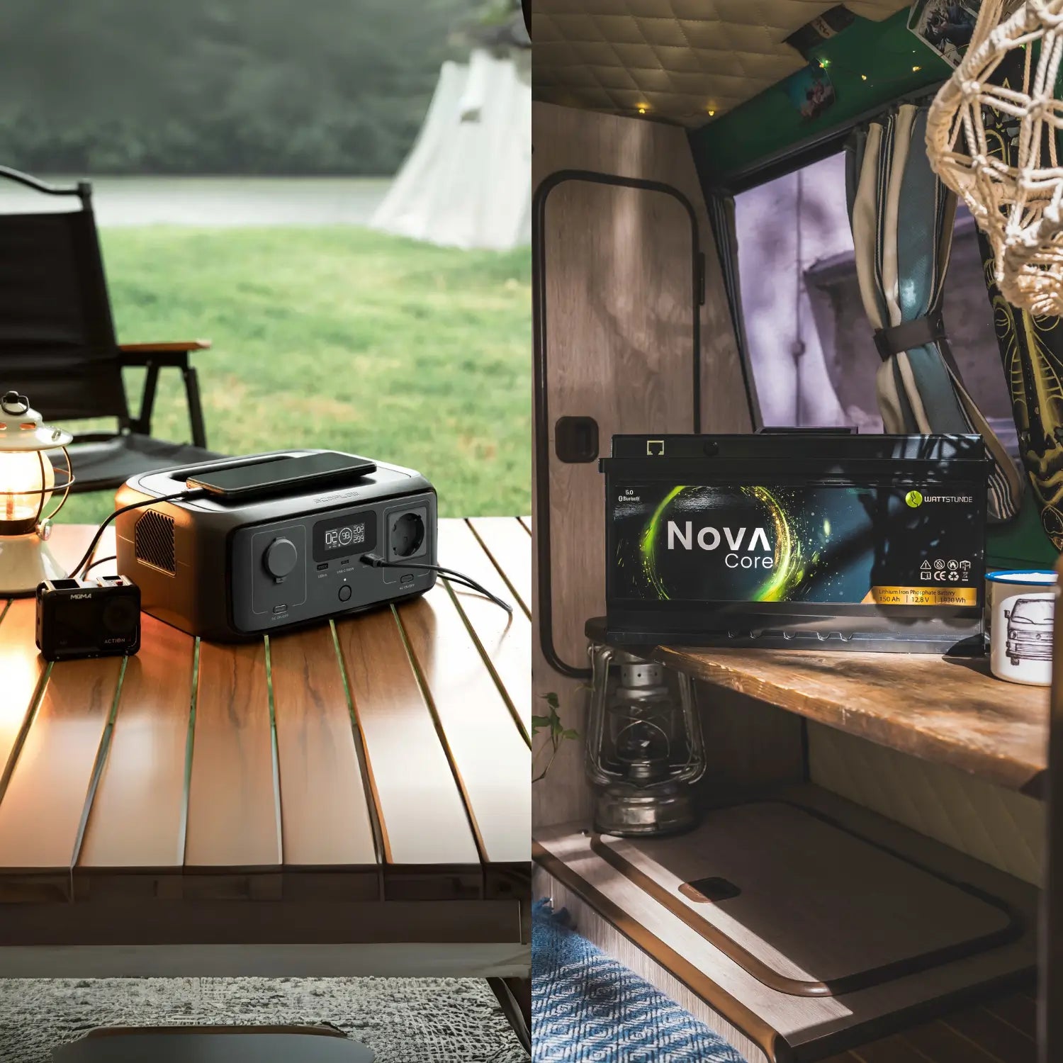 So findest Du die perfekte Energiequelle fürs Camping: Powerstation oder Lithium-Batterie?