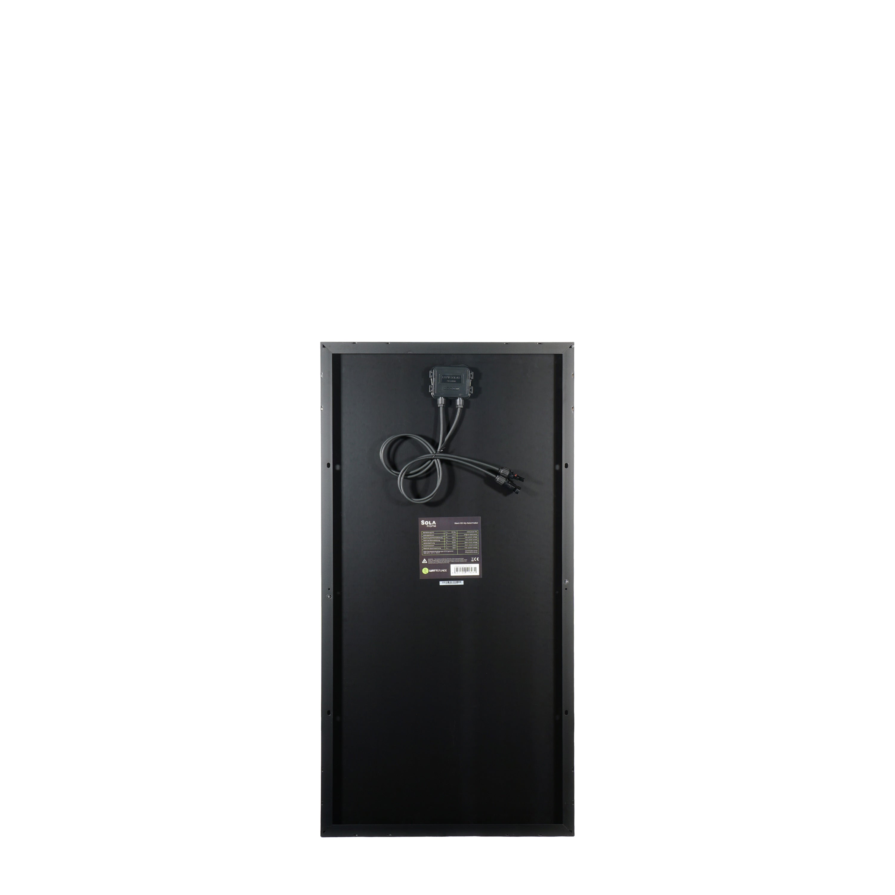 WATTSTUNDE® SOLA Frame Black 120Wp