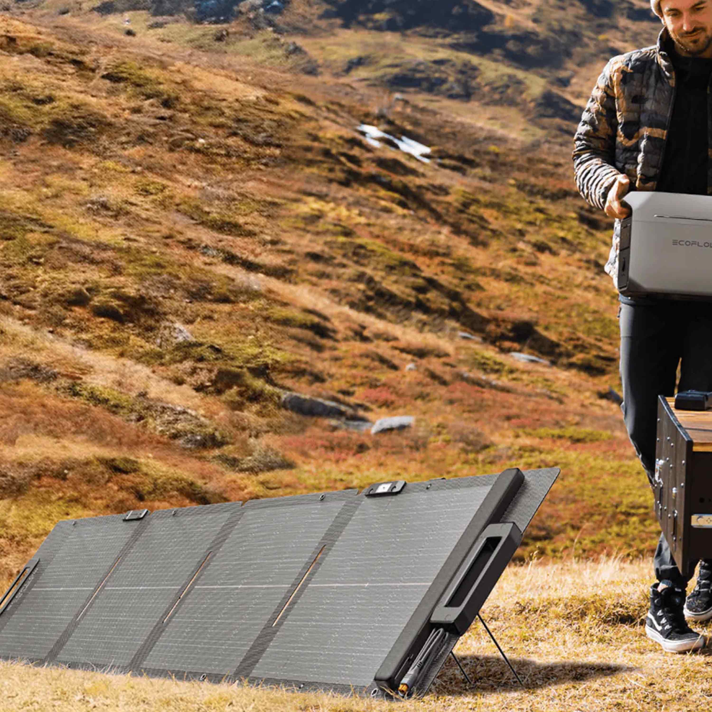 EcoFlow 110 W Lightweight Portable Solar Panel
