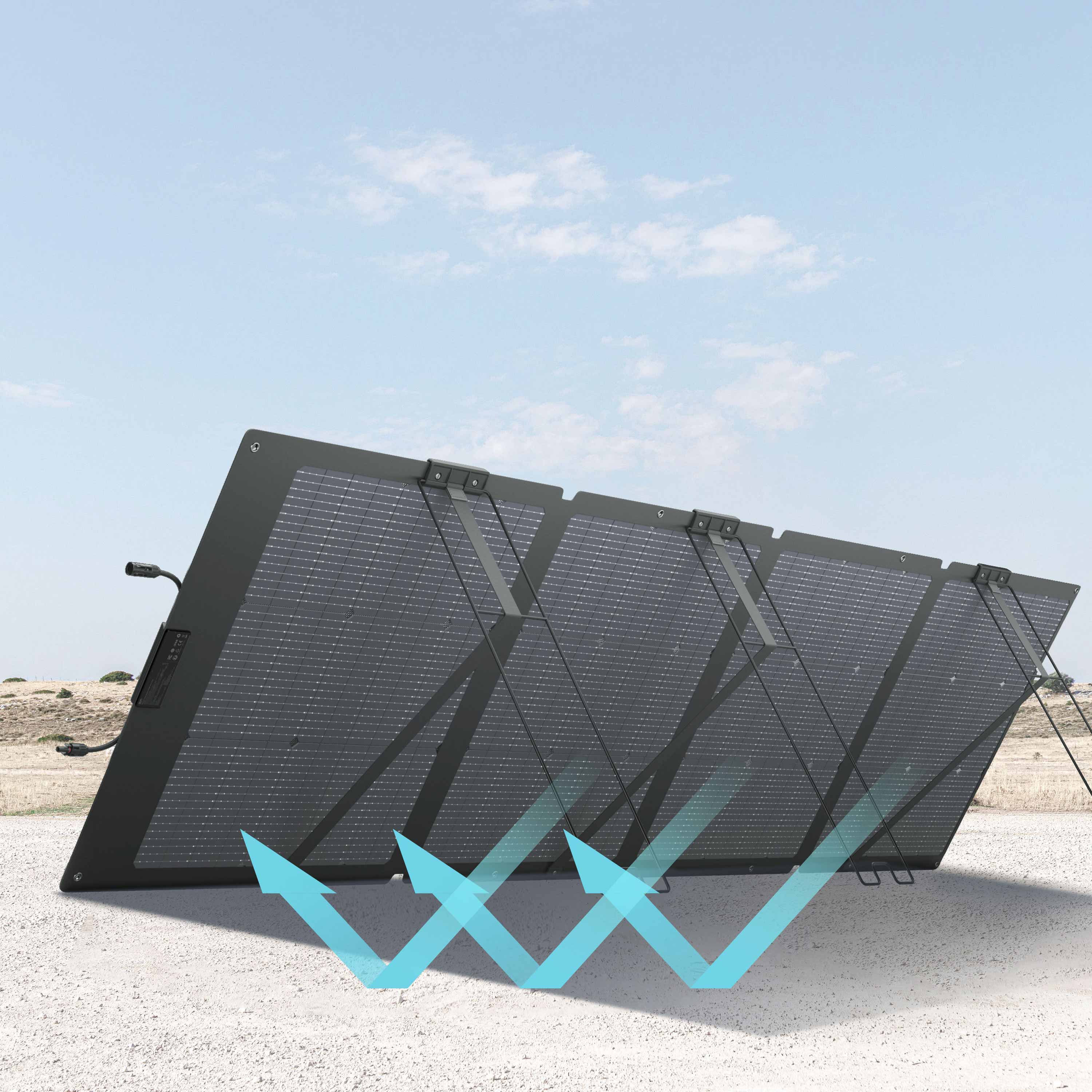 EcoFlow NextGen 220W Bifacial Portable Solar Panel