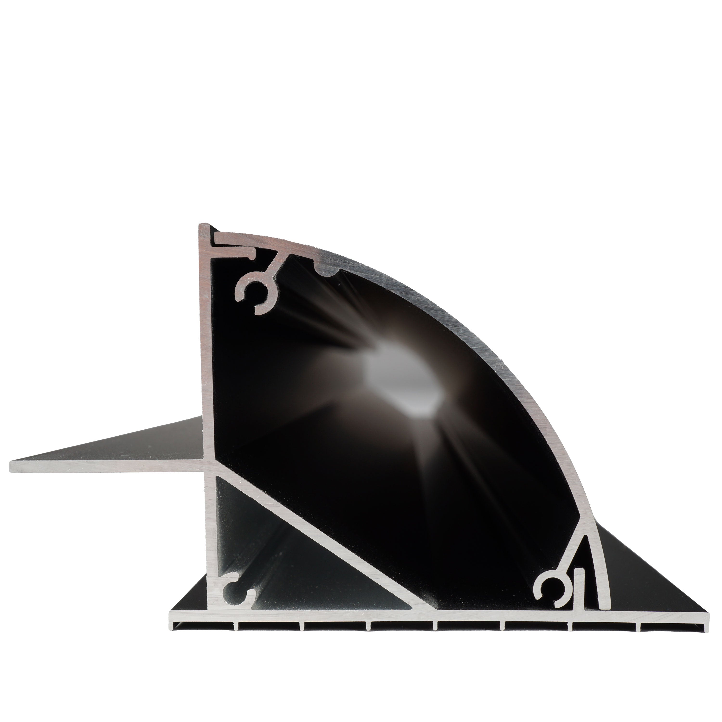 WATTSTUNDE® Solarmodul Halterung HSA+ 55/S ALU schwarz