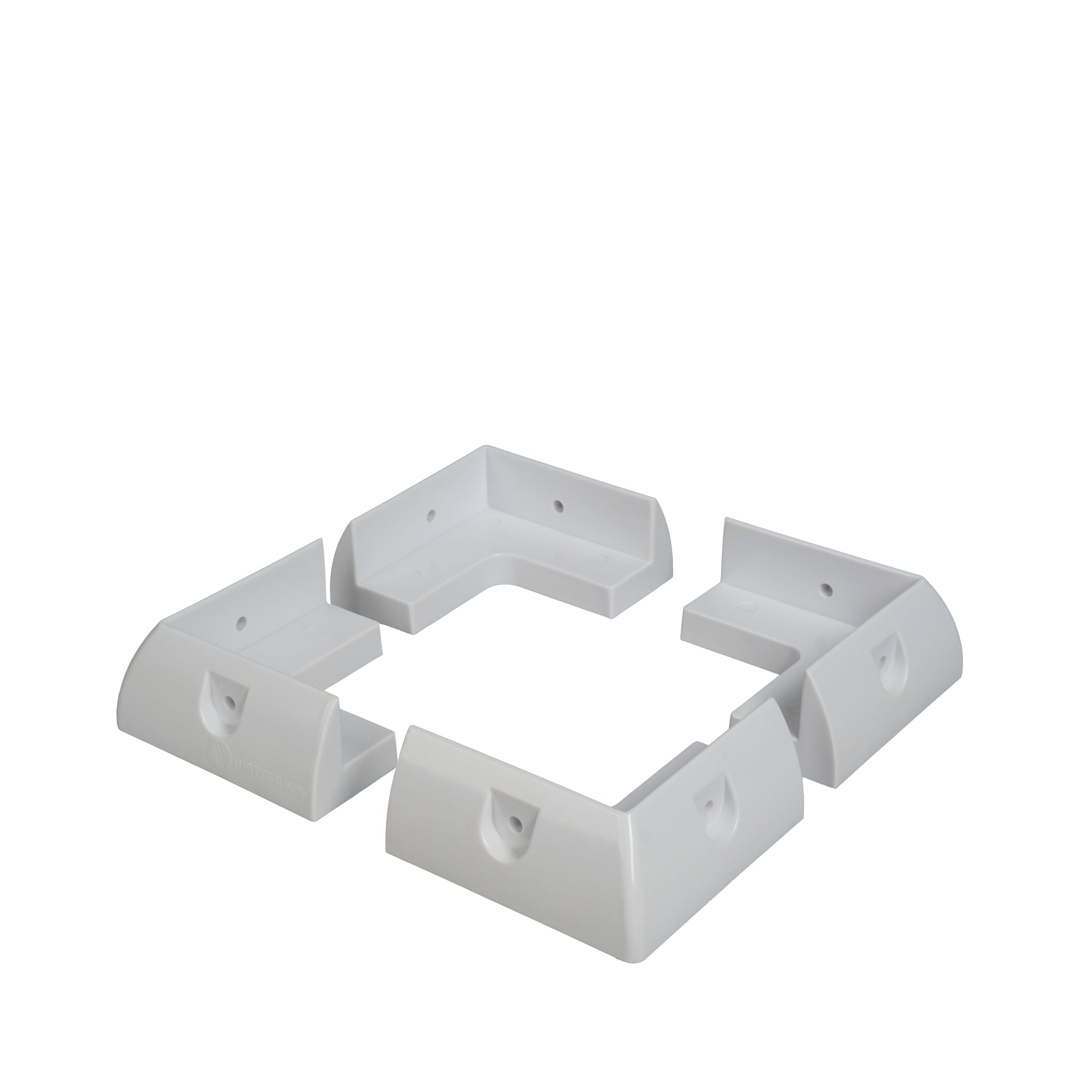 WATTSTUNDE® MOUNT Solarmodul Halterung corner weiß