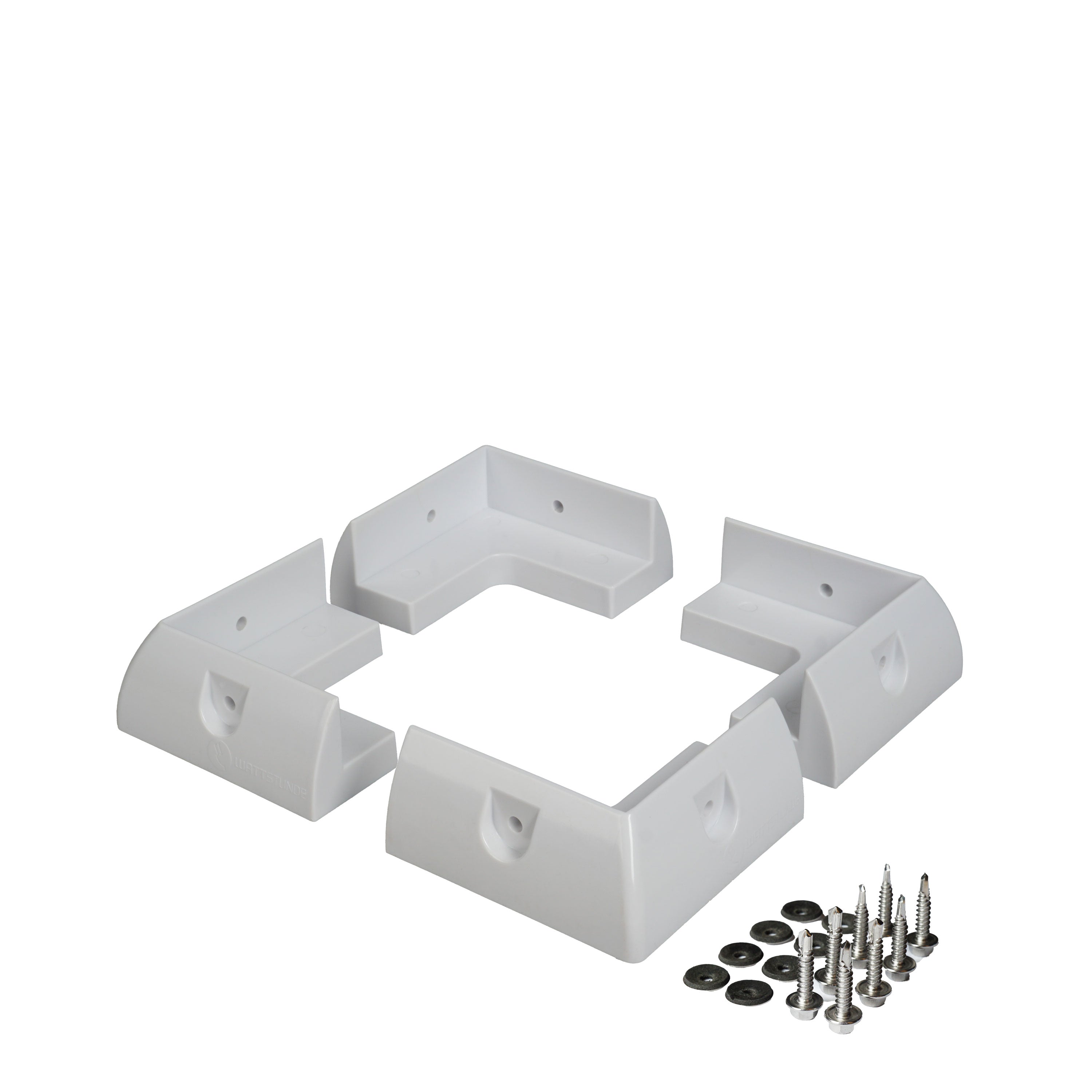 WATTSTUNDE® MOUNT Solarmodul Halterung corner weiß