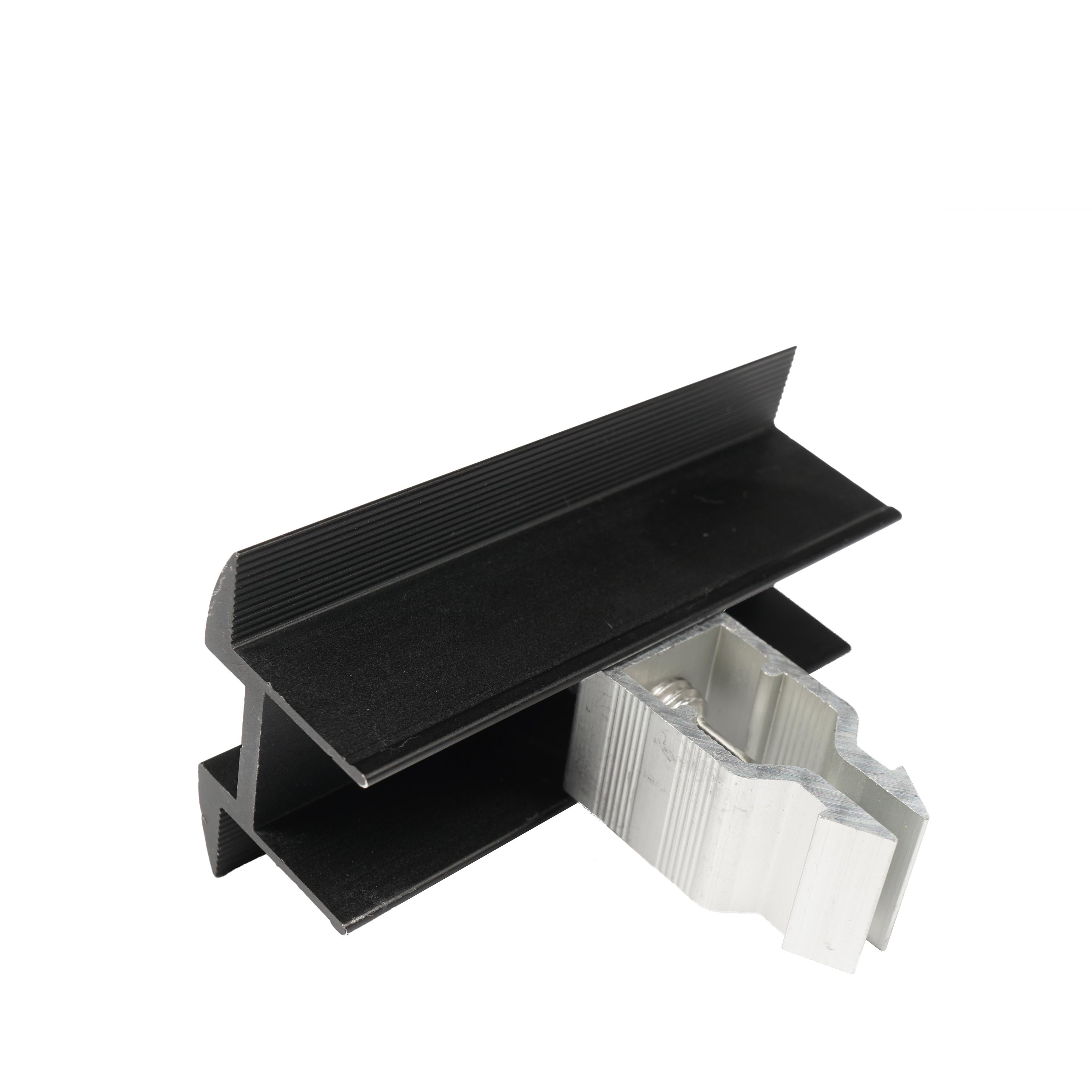 WATTSTUNDE® Hausdachhalterung Mittelklemmen + Verbinder