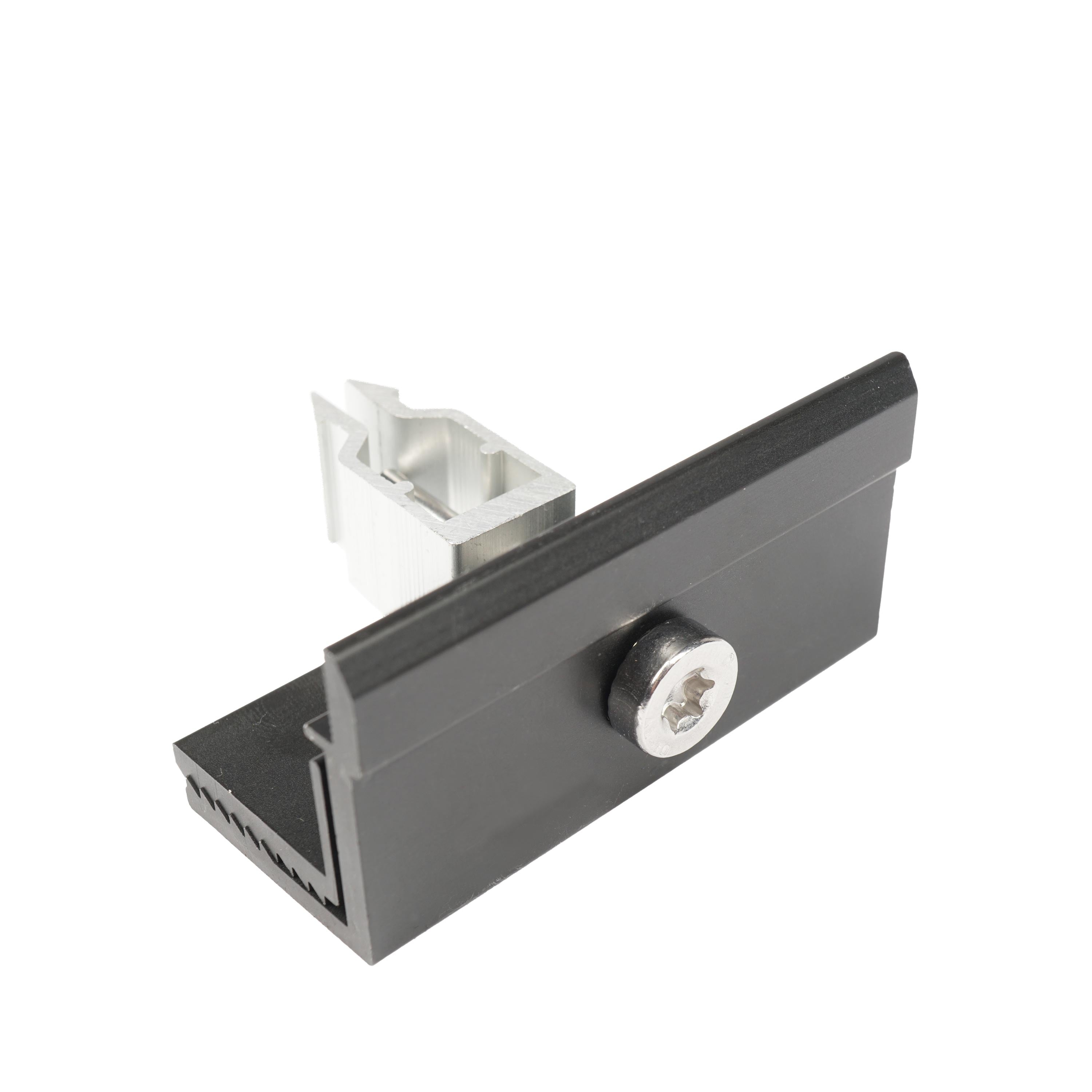 WATTSTUNDE® house roof bracket end clamps + caps