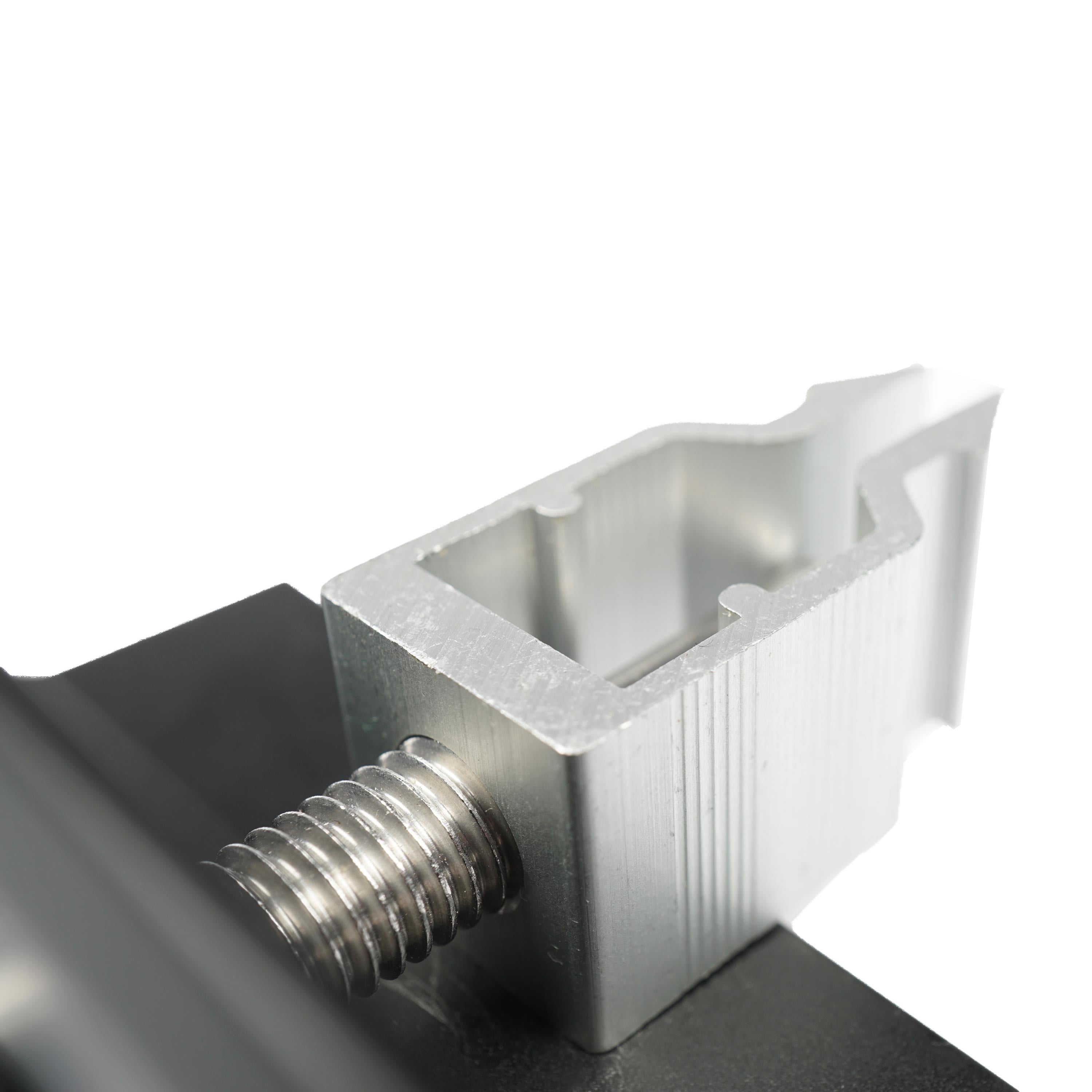 WATTSTUNDE® house roof bracket end clamps + caps