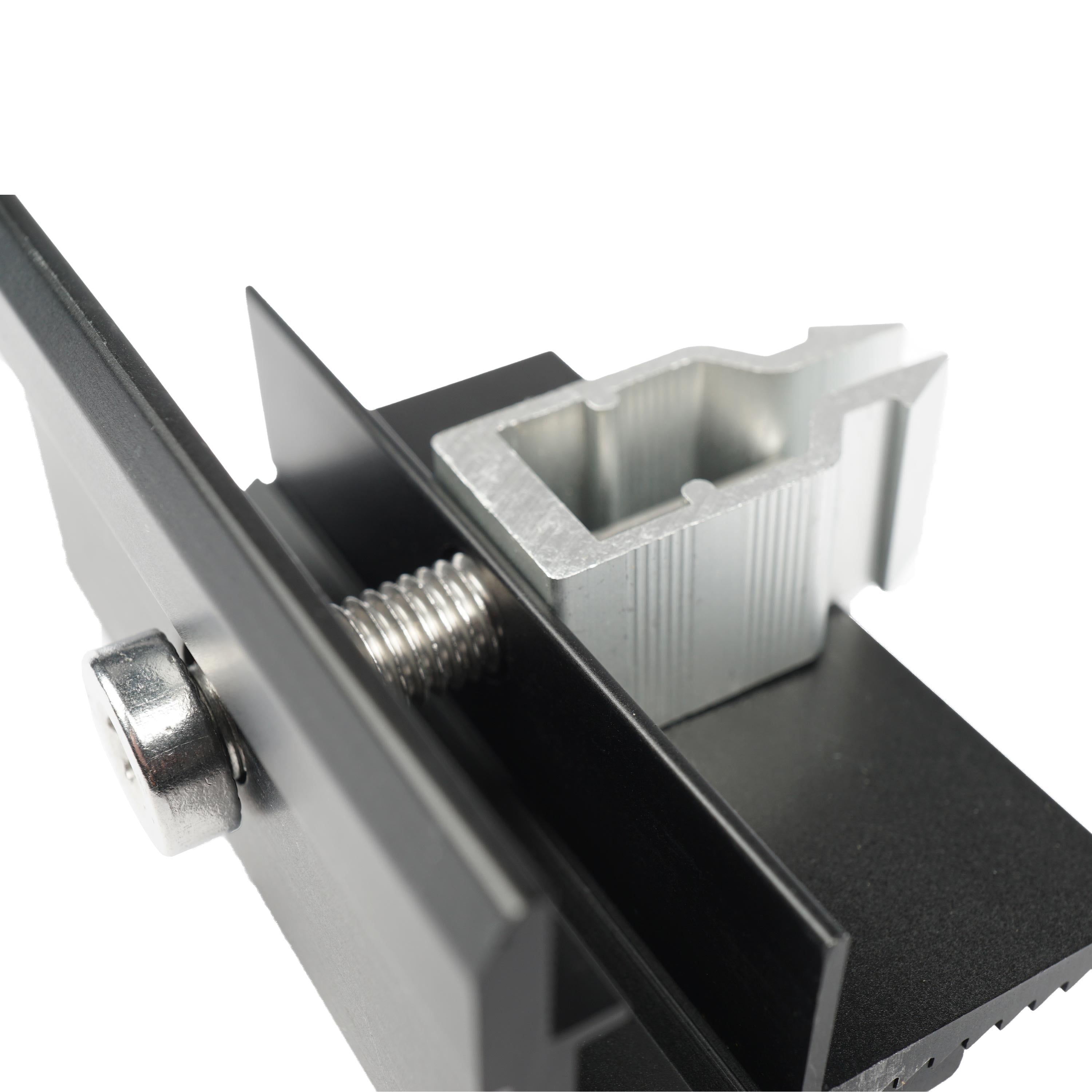 WATTSTUNDE® house roof bracket end clamps + caps