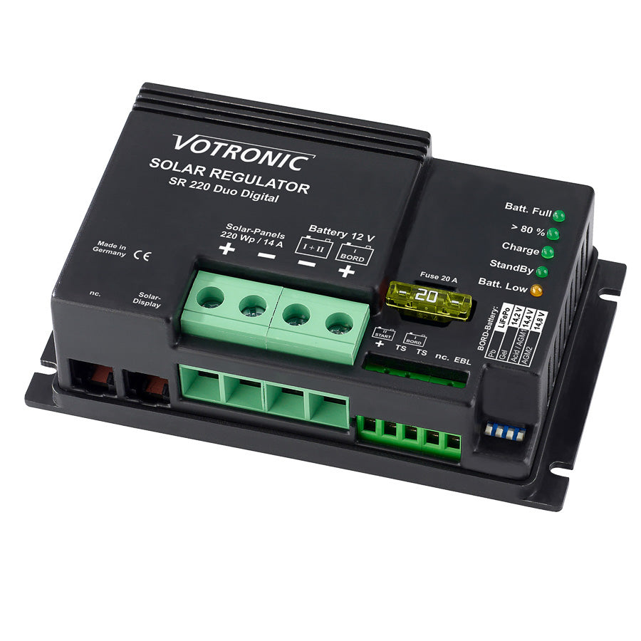 Votronic Solar Laderegler SR 220 Duo Dig. - 1615