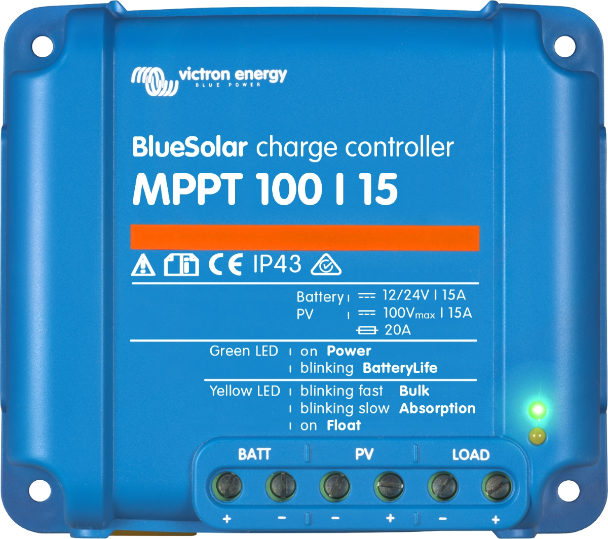 300-1200 - Victron BlueSolar MPPT 100/15 Laderegler (3)