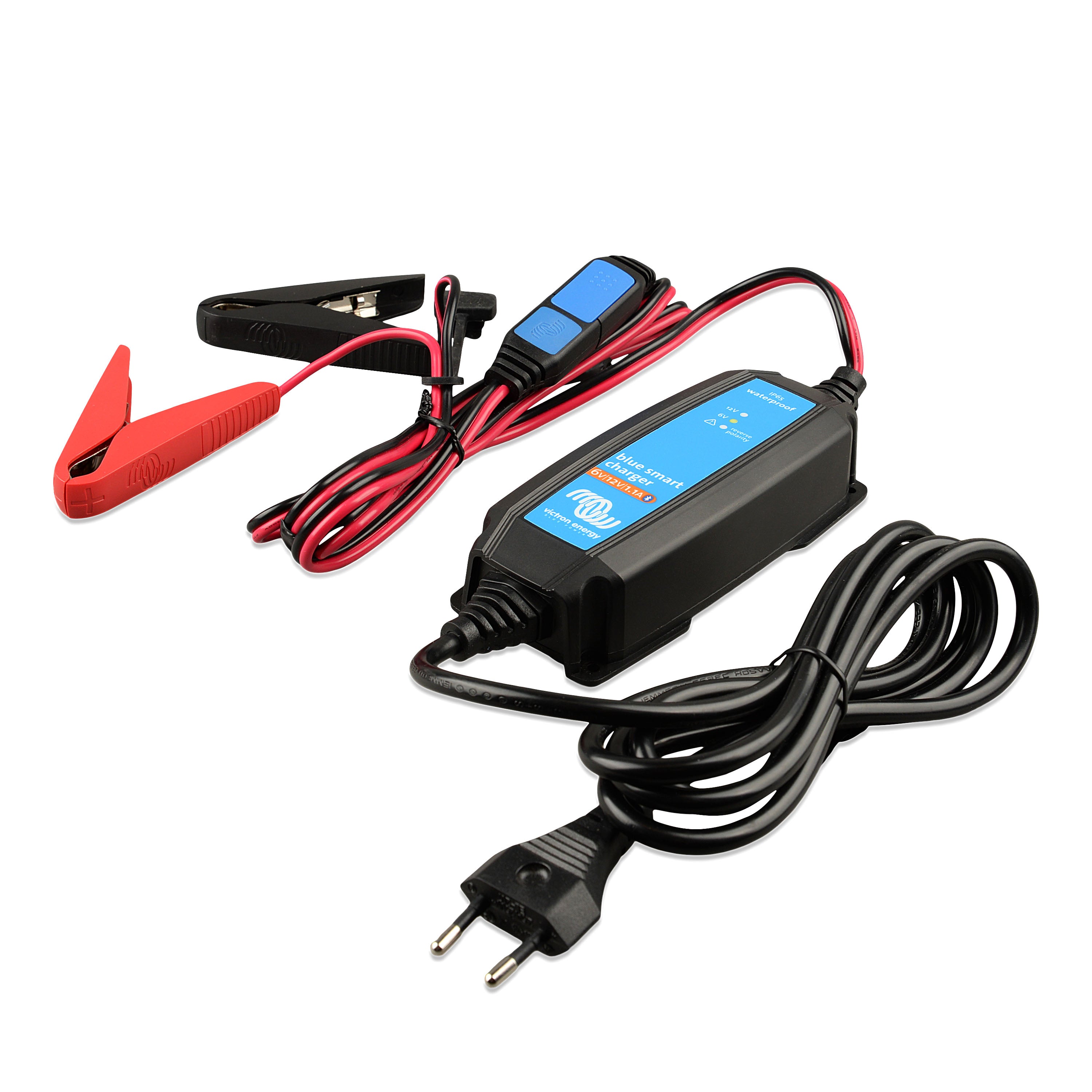 Victron Blue Smart IP65 Batterieladegerät für Fahrzeuge 6V 12V 1.1 230V CEE