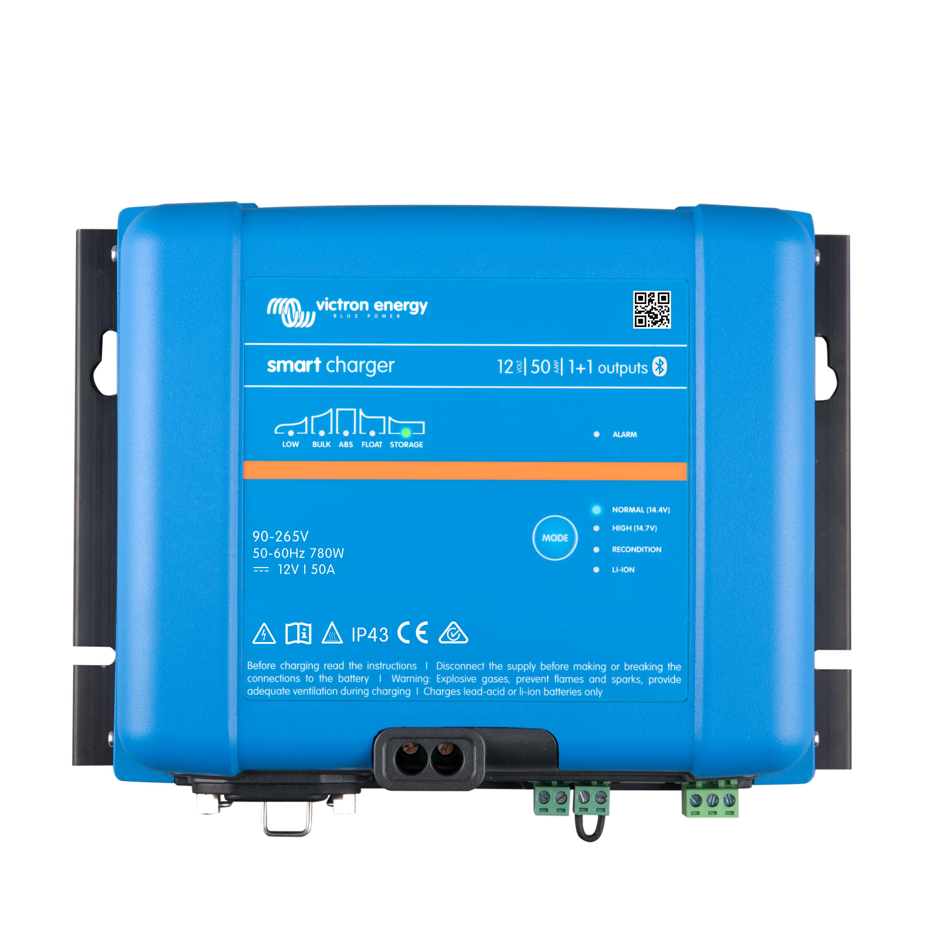 Victron Phoenix Smart IP43 Charger 12/50(1+1) 120-240V