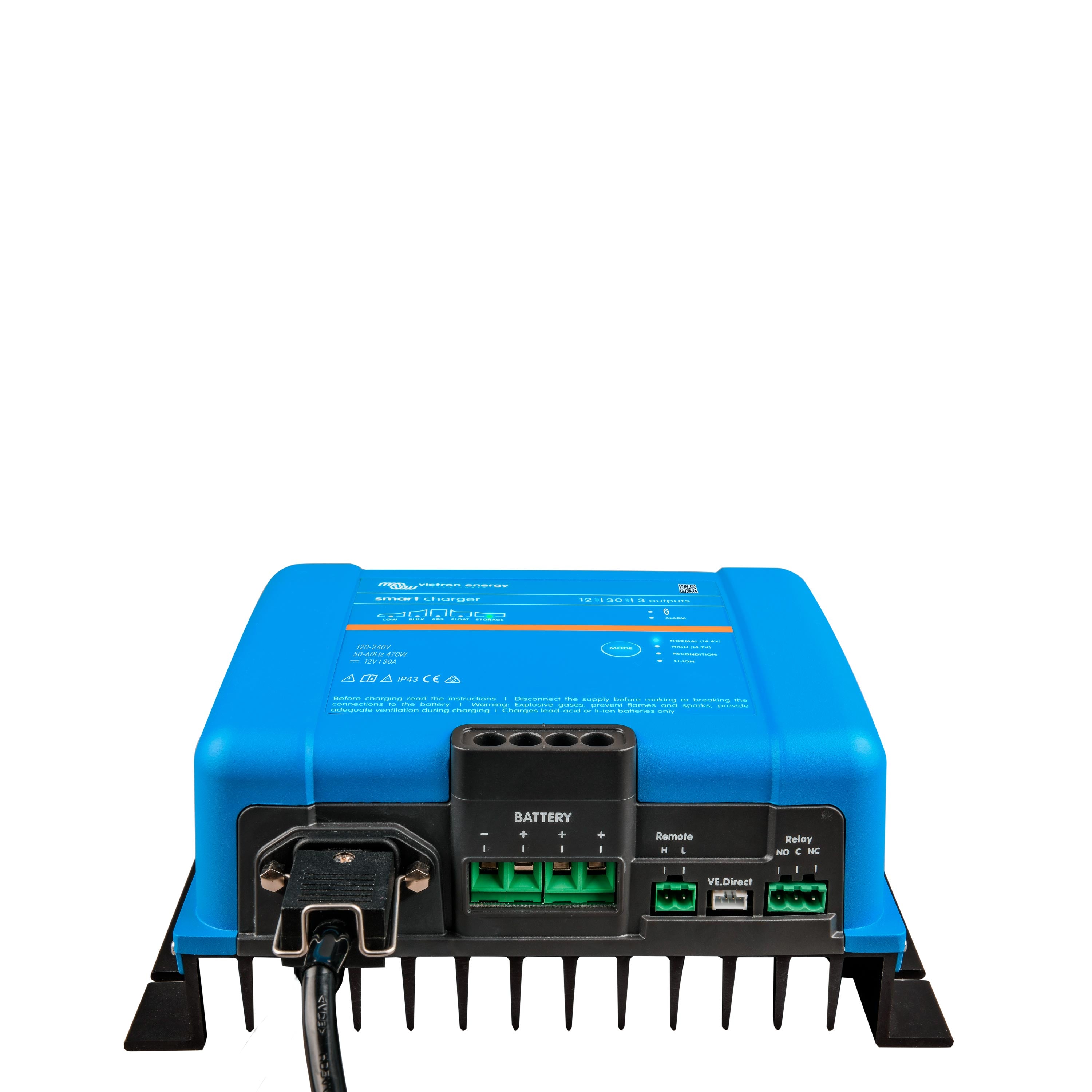 Victron Phoenix Smart IP43 Charger 12/30 (3) 120/240V