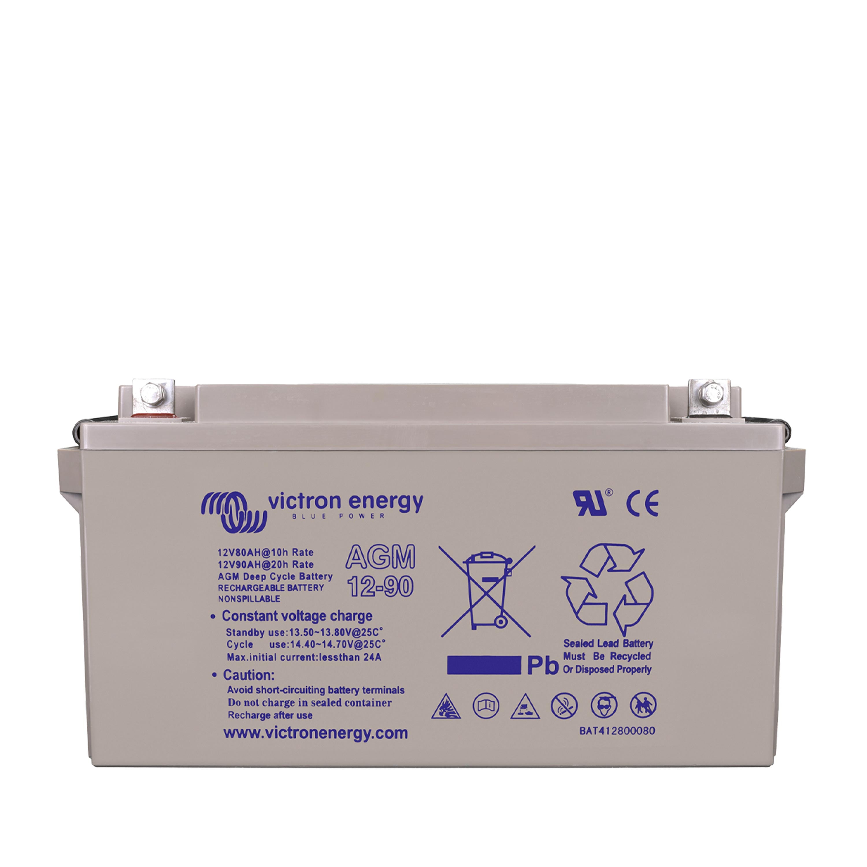 Victron 12V/90Ah AGM Deep Cycle Batt.