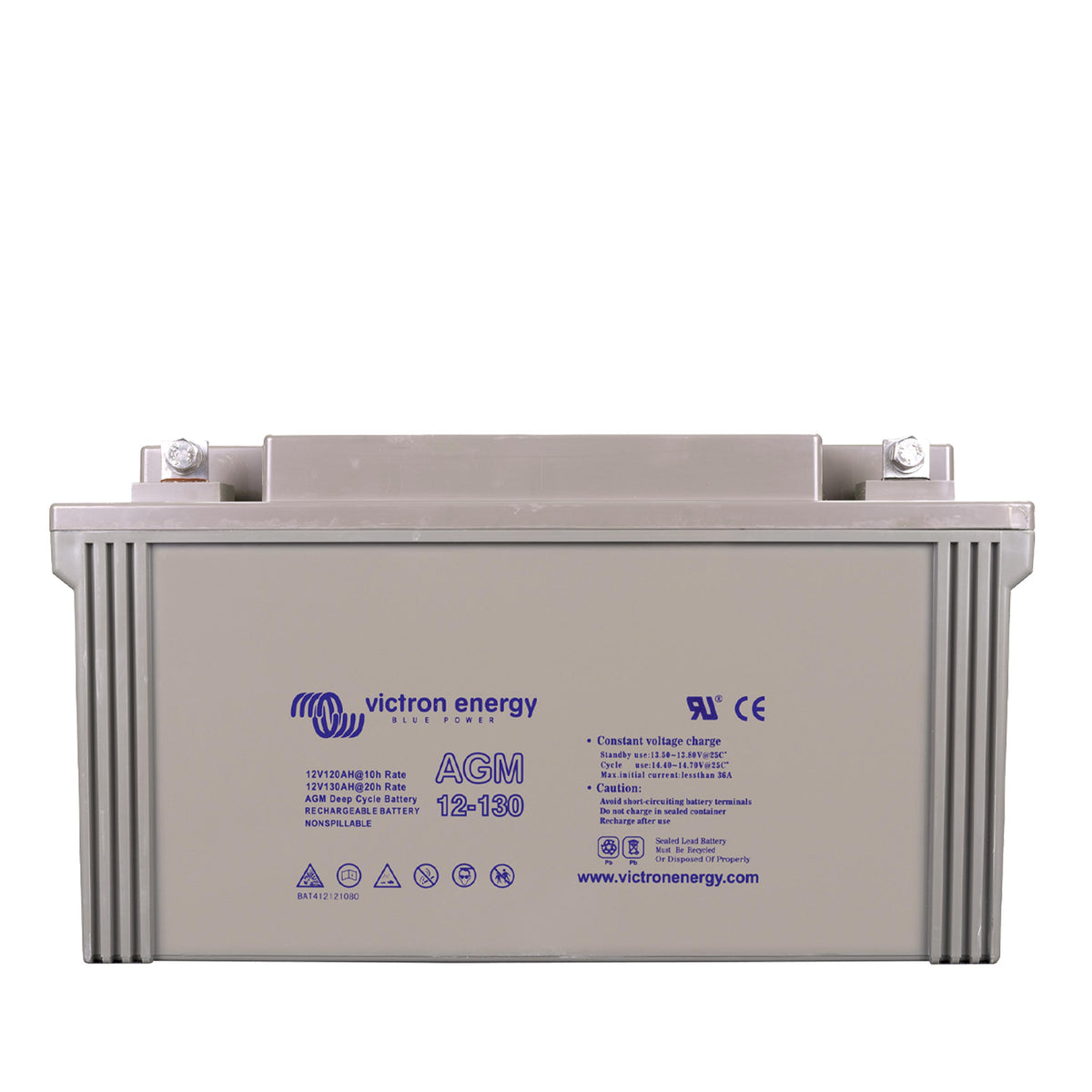 Victron 12V/130Ah AGM Deep Cycle Batt. - Inkl. 19 % MwSt.