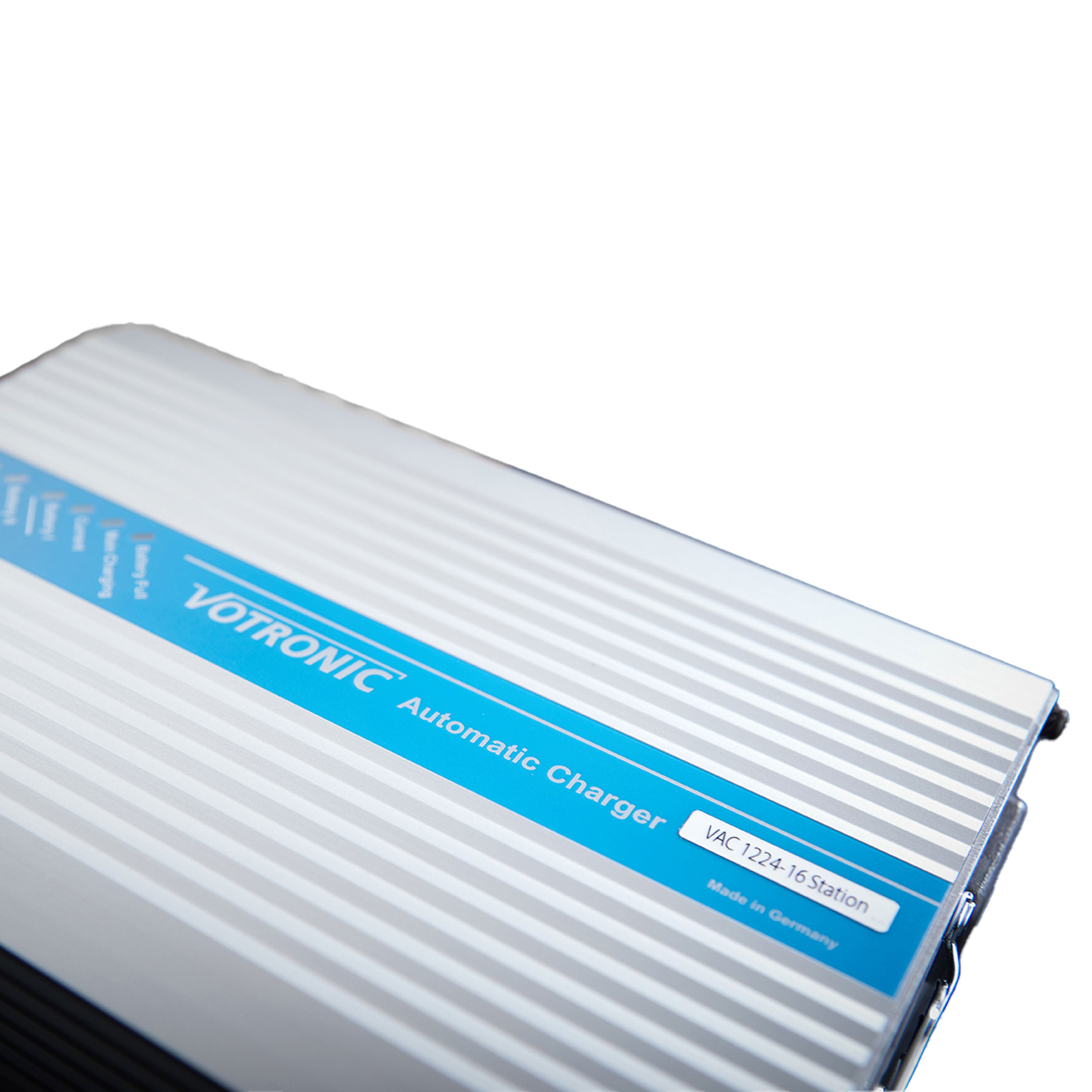 Votronic Automatic Charger VAC 1224 -16 Station mit Spiralkabel  5m - 0524