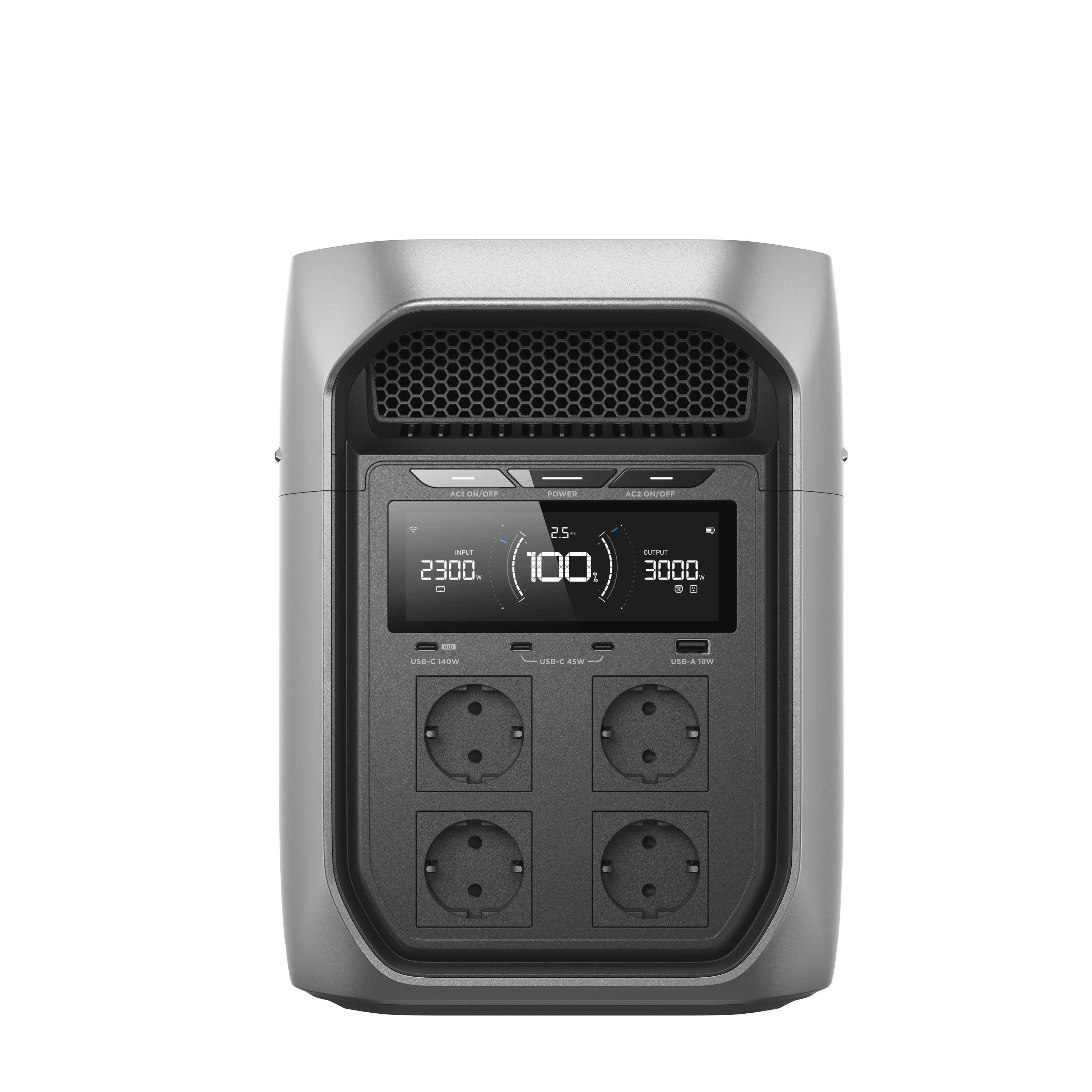 EcoFlow DELTA 3 Max Plus – Portable Power Station 3 kW | Fast