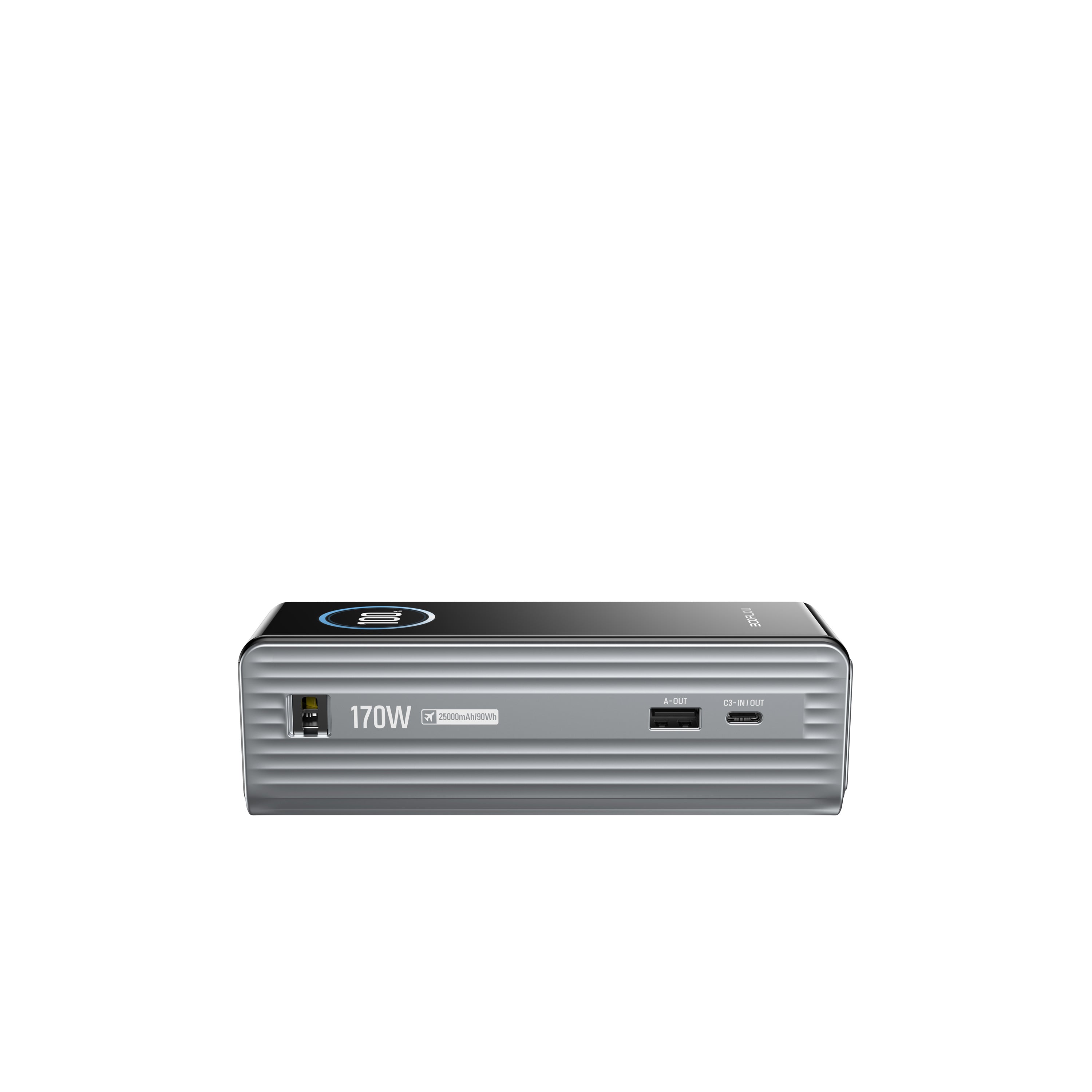 EcoFlow RAPID 25 K Silver – 170 W power bank with style & cable
