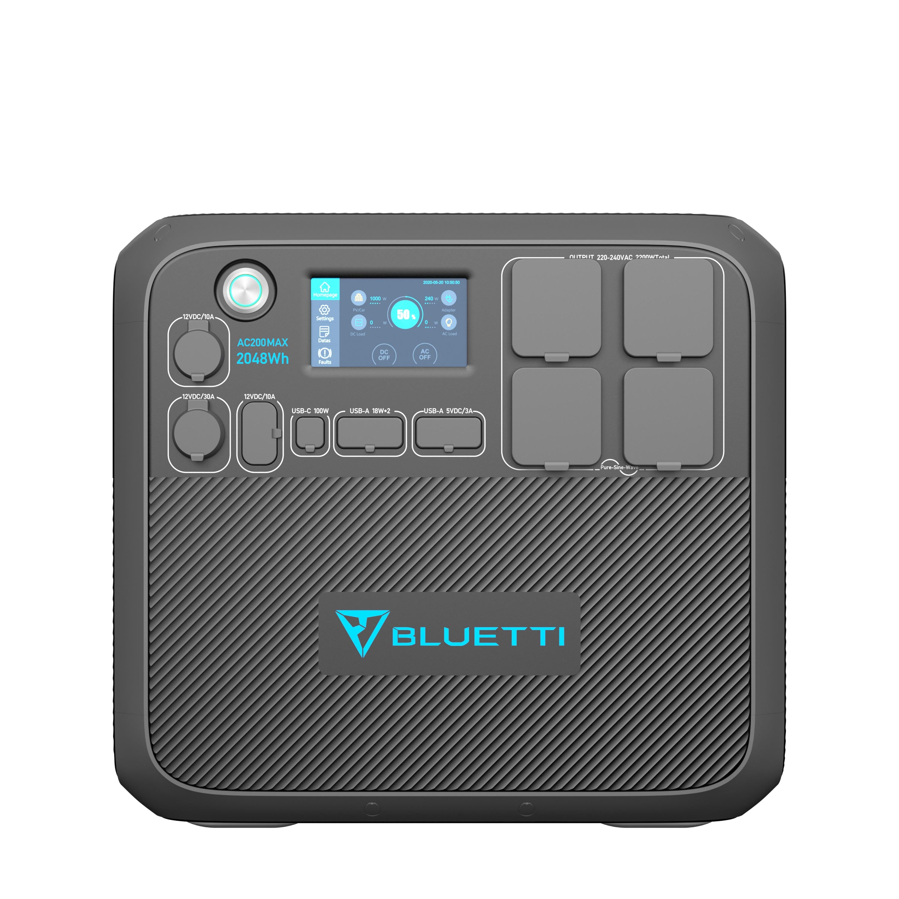 Bluetti AC200MAX Powerstation 2048 Wh