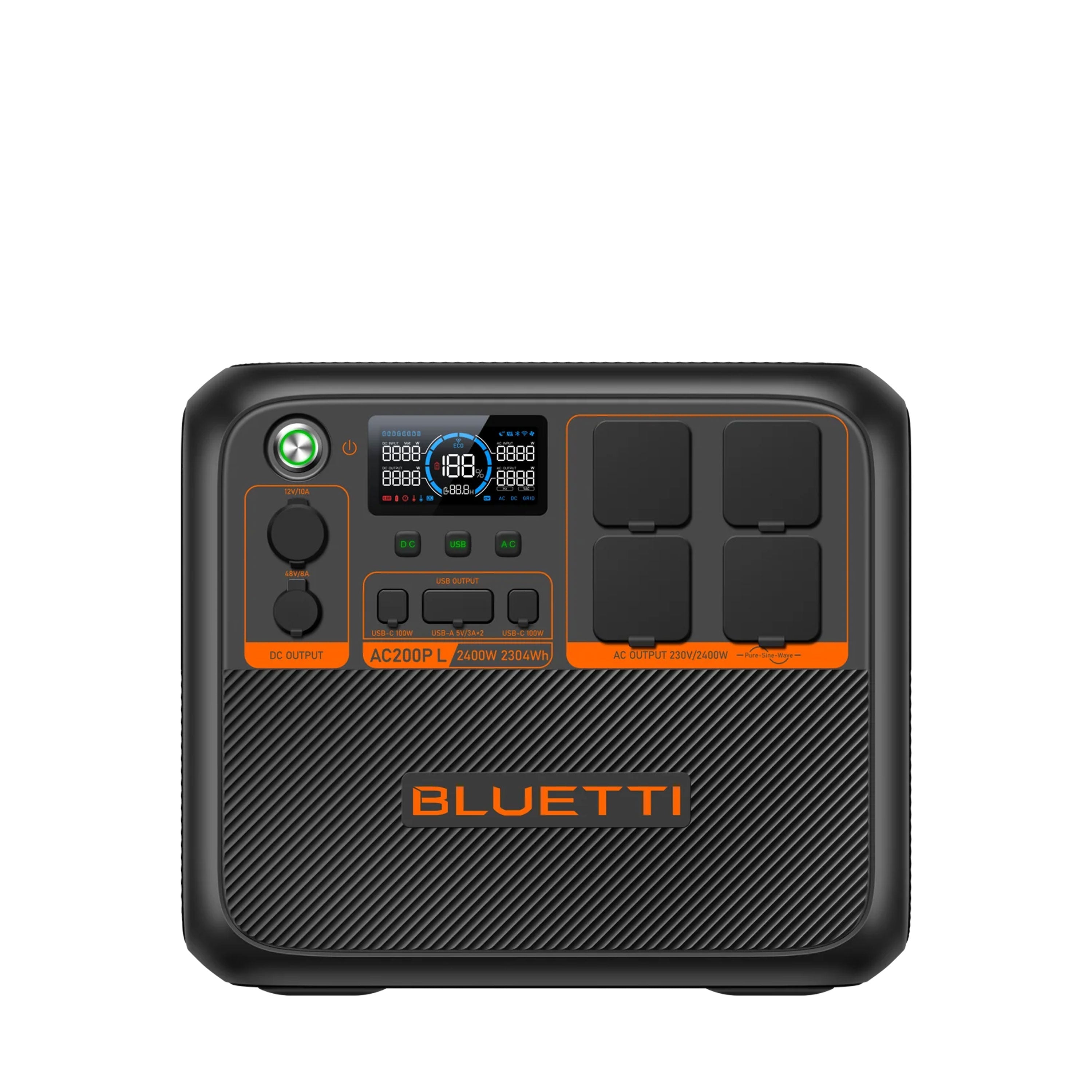 Bluetti AC200PL power station + B300K additional battery home storage energy system - 305-30022 Incl. 0% VAT according to §12 para. 3 UStG.