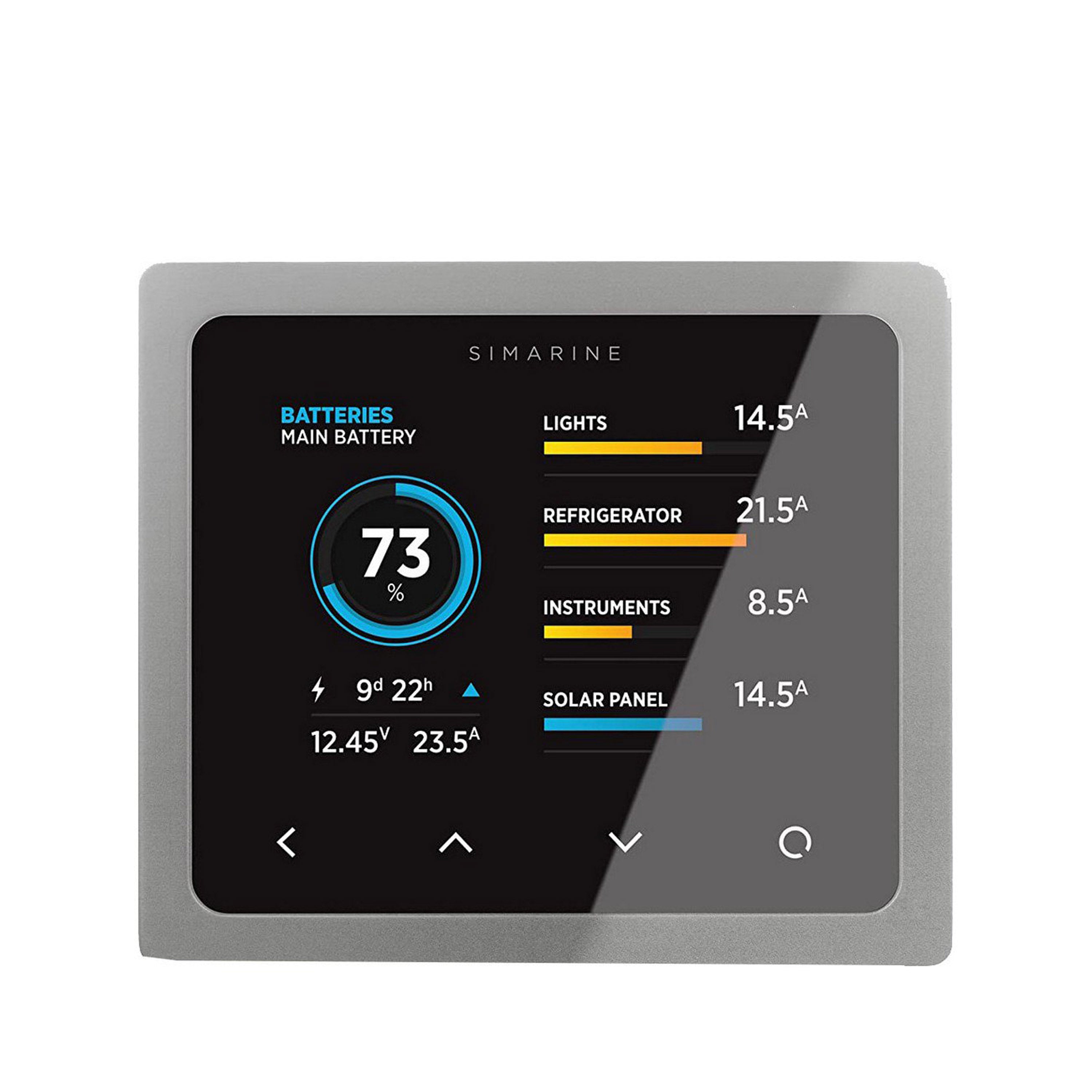 Simarine PICO Standard Set Rev23 - Silber ohne Einbaurahmen