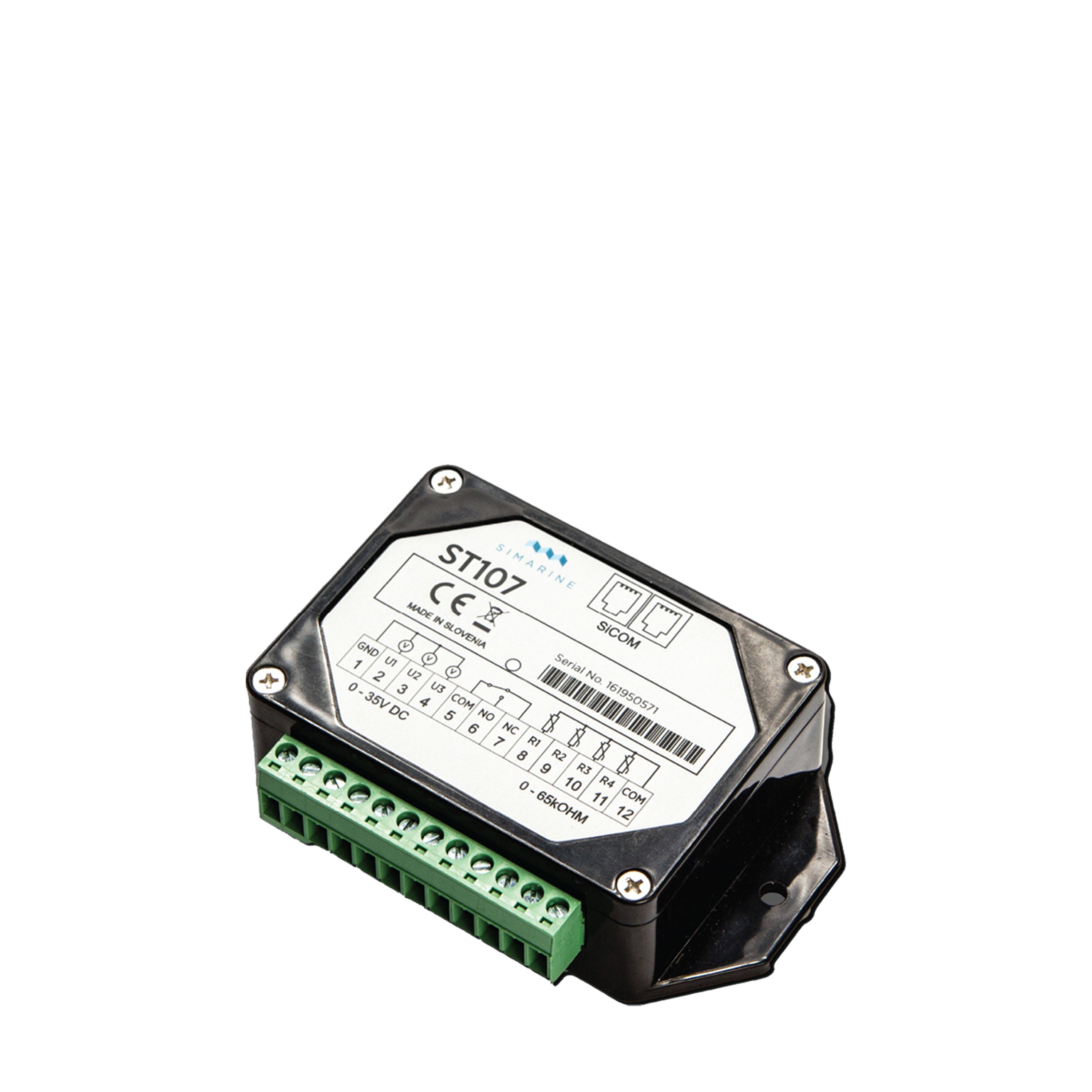 Simarine PICO Standard Set  Rev23 - Batteriemonitor, Tankelektrode und Shunt Schwarz-mit Einbaurahmen