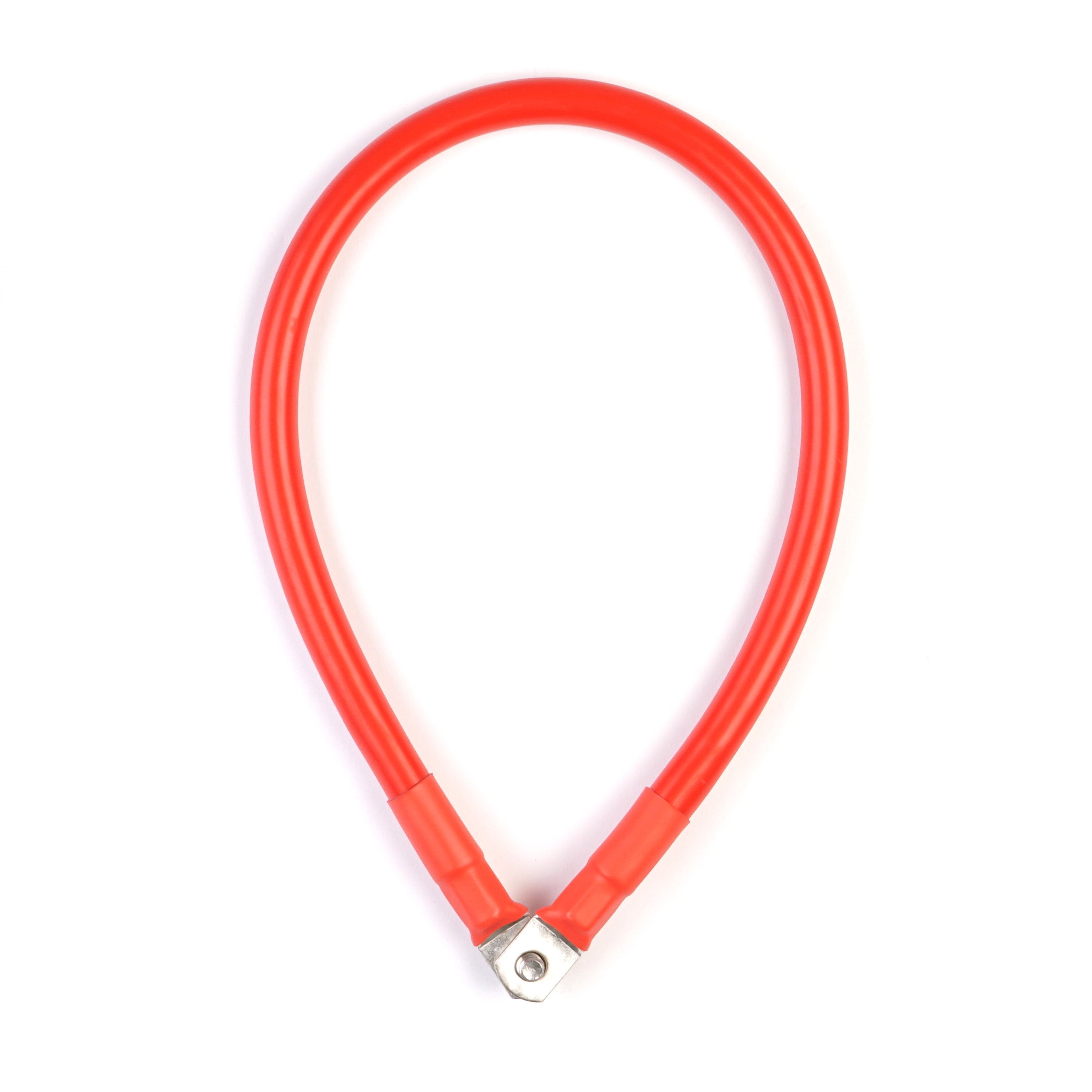 WATTSTUNDE® Batteriekabel 50mm² M8/M8 60cm rot