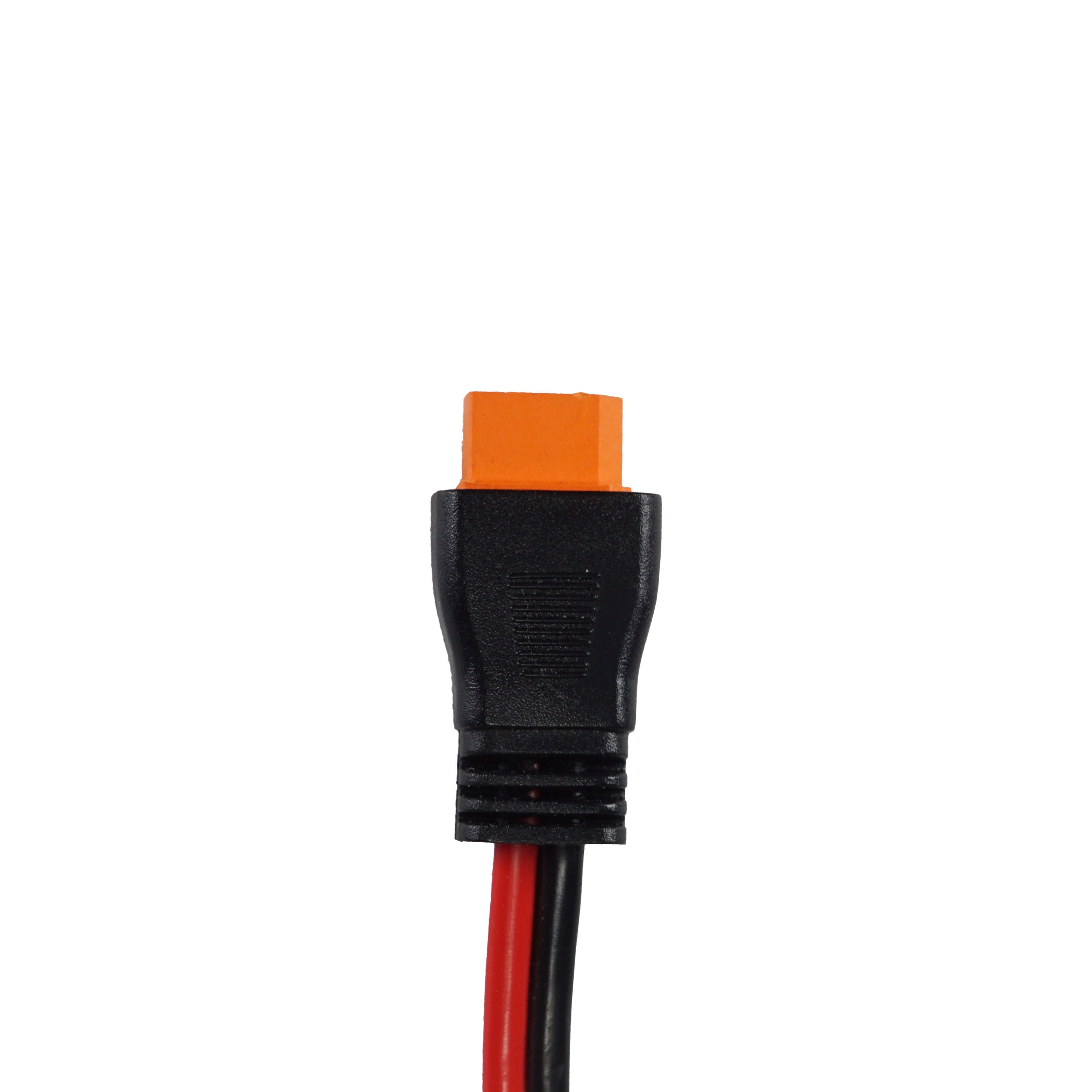 WATTSTUNDE® Verlängerungskabel (2x)4mm² XT60i-Stecker/XT60i-Buchse 5m rot/schwarz