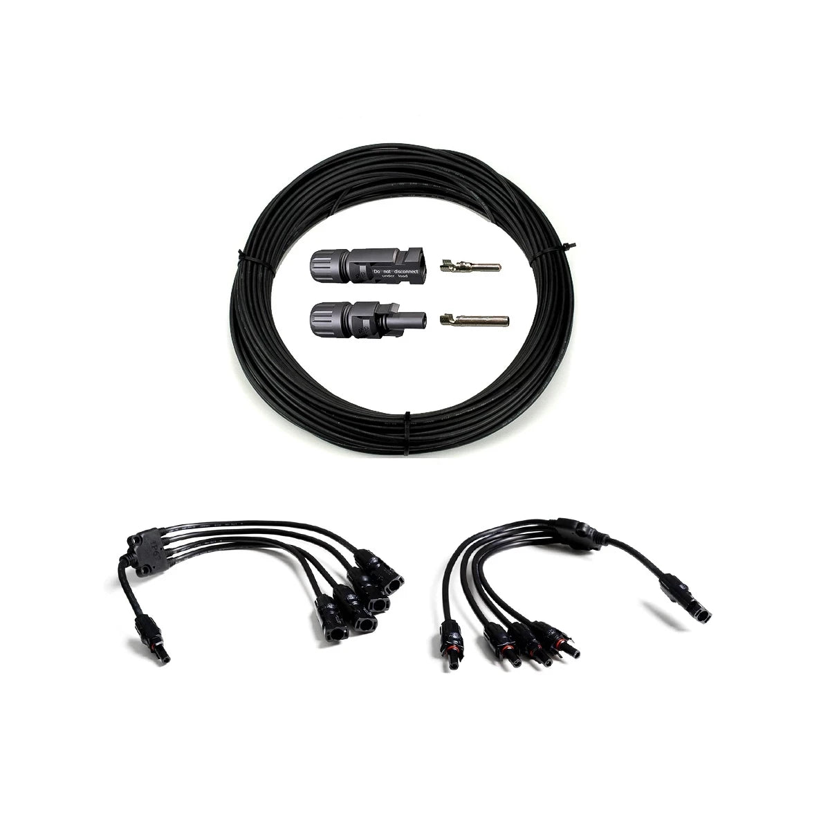 4mm² Anschluss Set IV - 4 Module parallel 15 Meter (L) - 41-1006-003