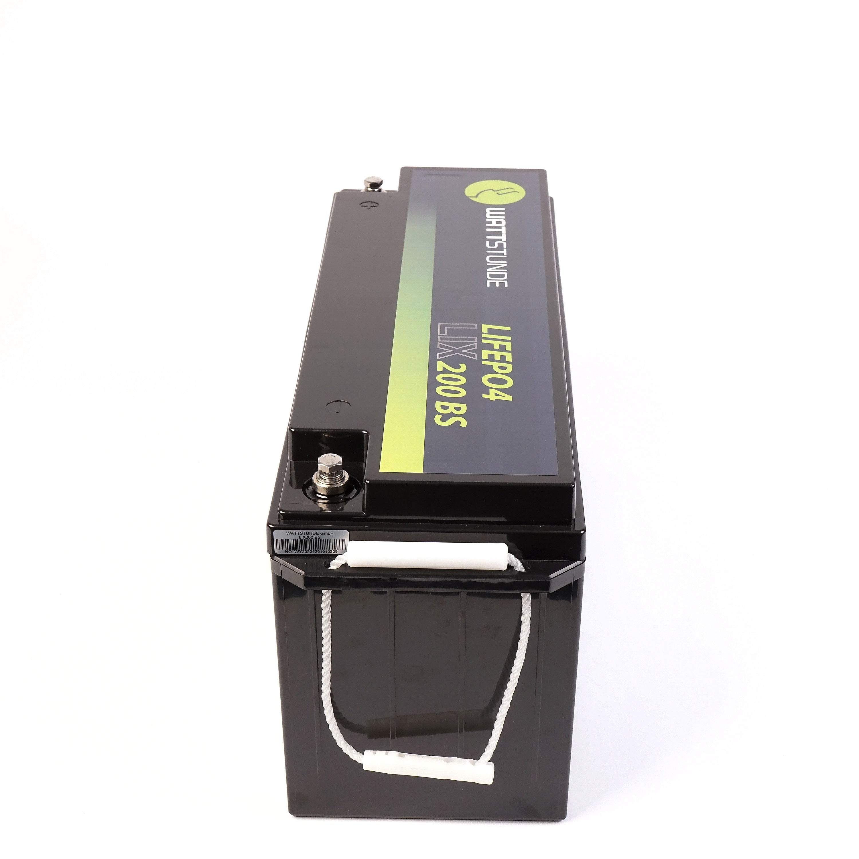 WATTSTUNDE® Lithium 12V 200Ah LiFePO4 Batterie LIX12-200-BS