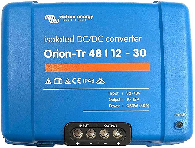 Victron Orion-Tr 48/12-30 A (360W) DC-DC converter isolated