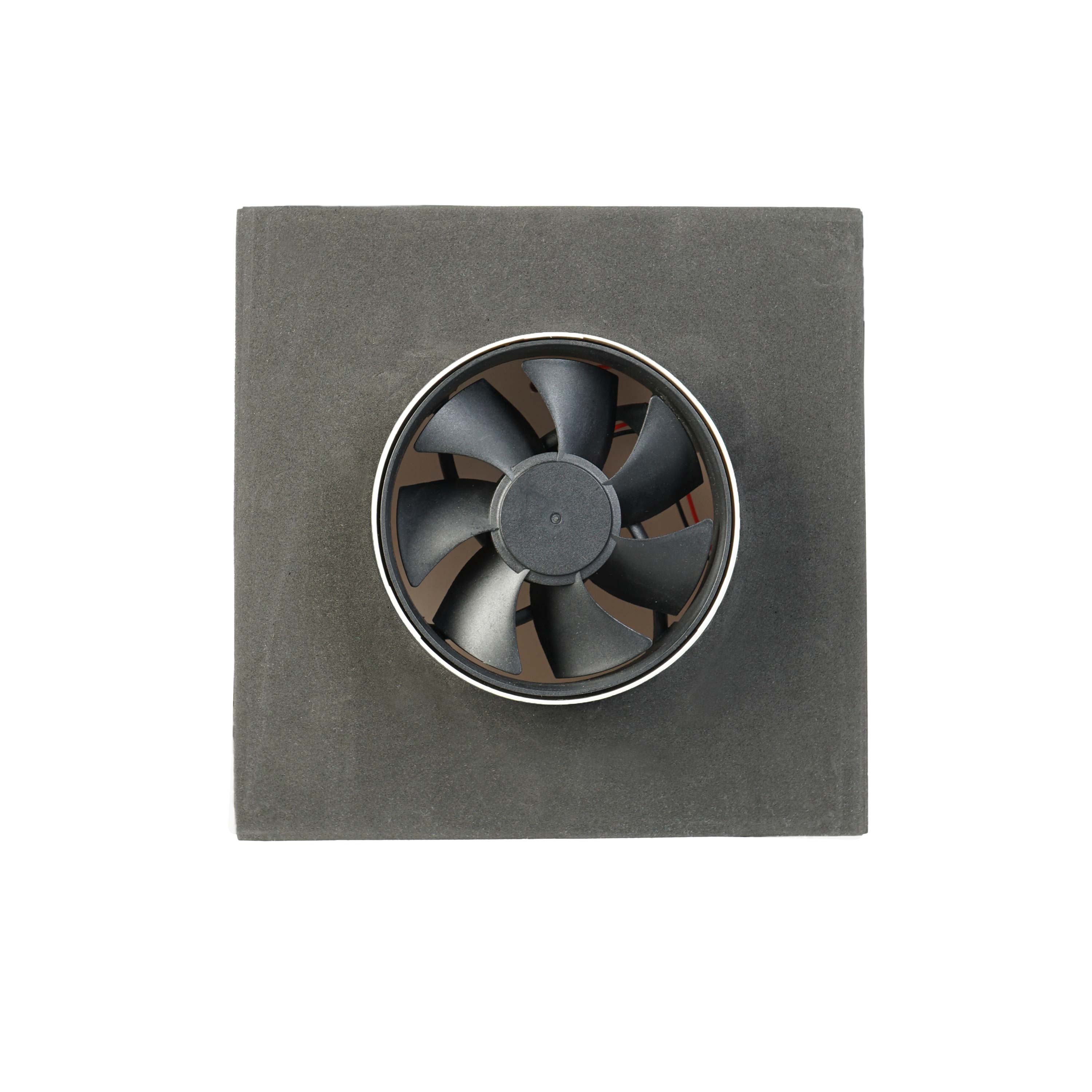 WATTSTUNDE® AERO Solarlüfter eckig, weiß