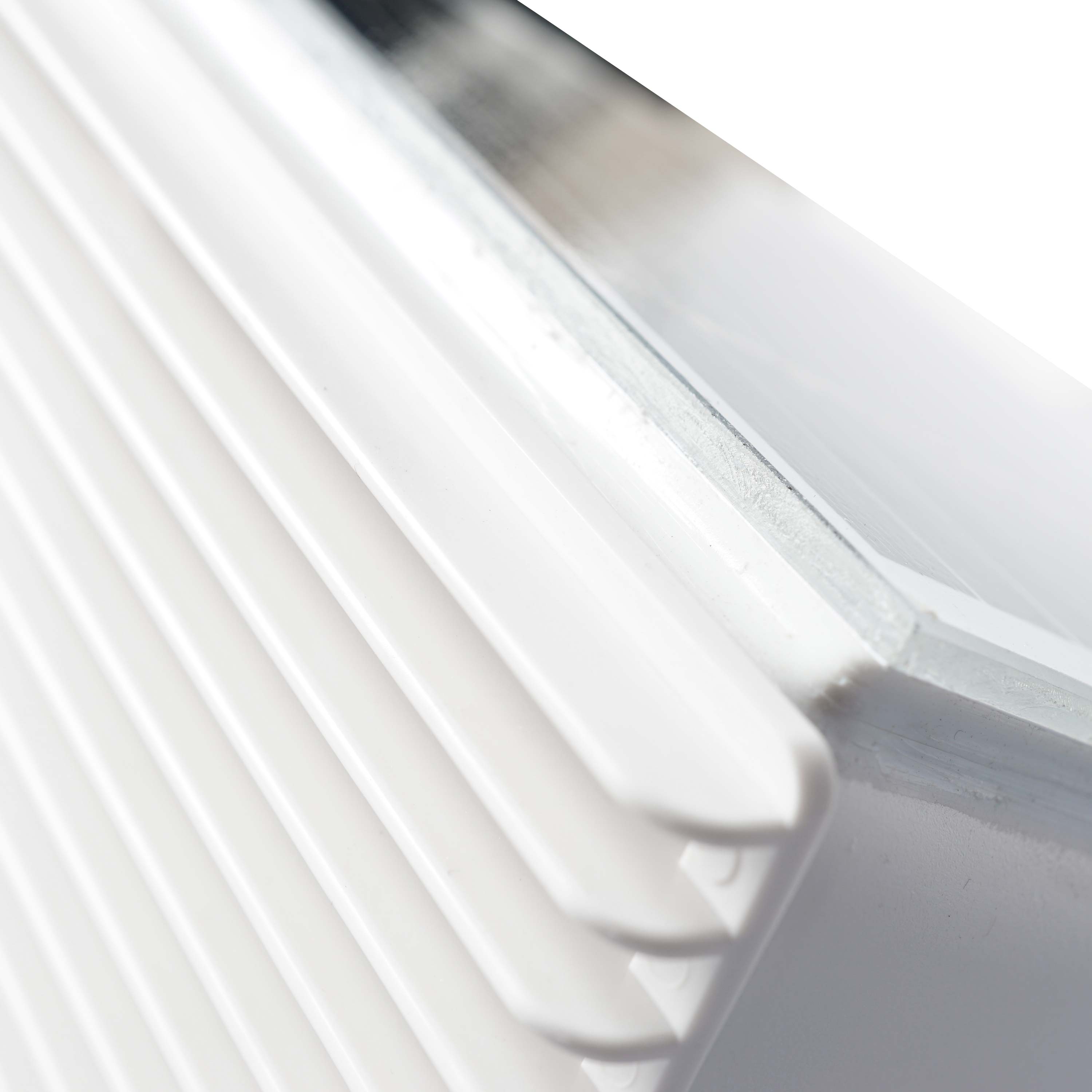 WATTSTUNDE® AERO Solarlüfter eckig, weiß