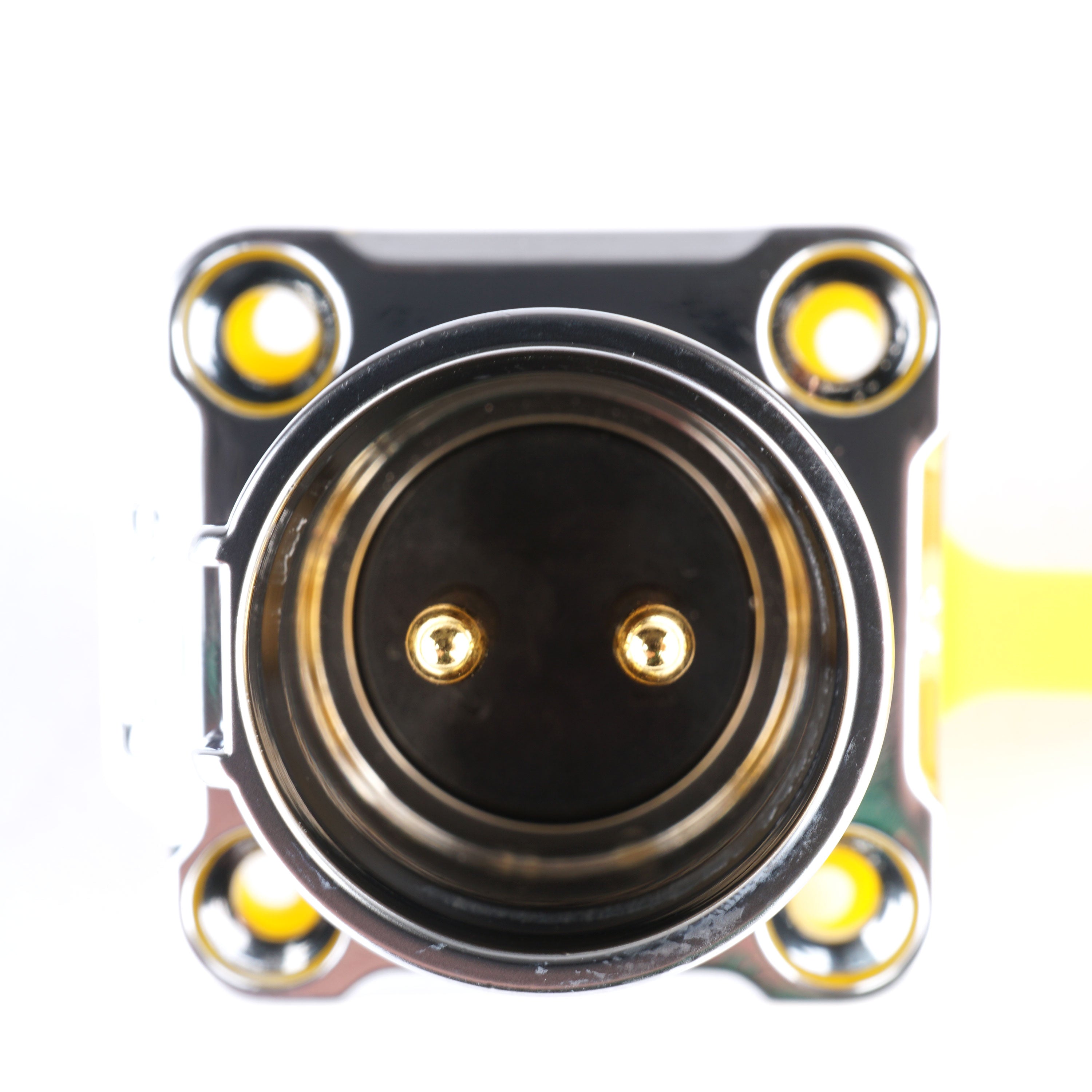 WATTSTUNDE® Außenanschluss Stecker/Buchse GELB