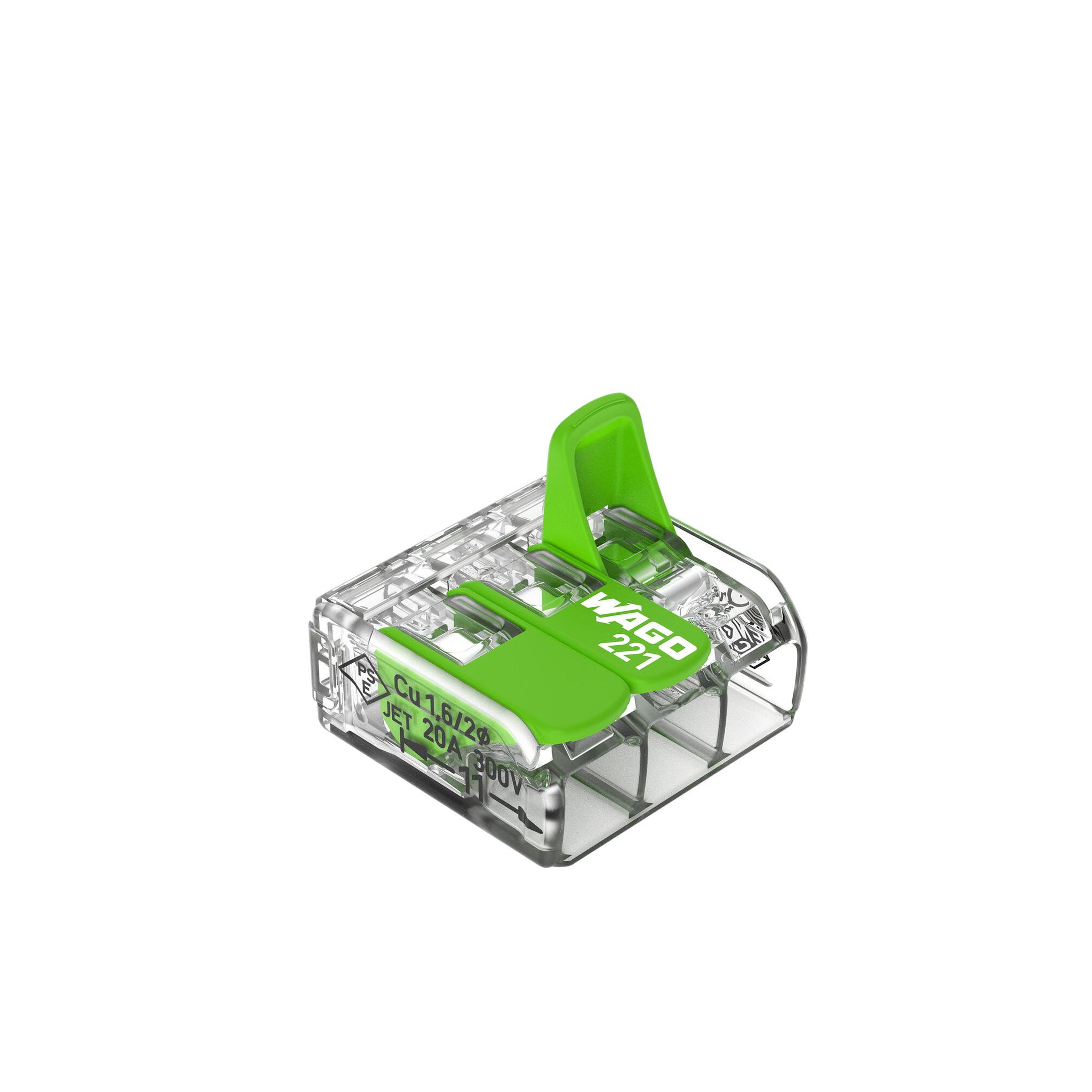 WAGO Verbindungsklemme Green Range flexibel bis 4mm² - 221-423