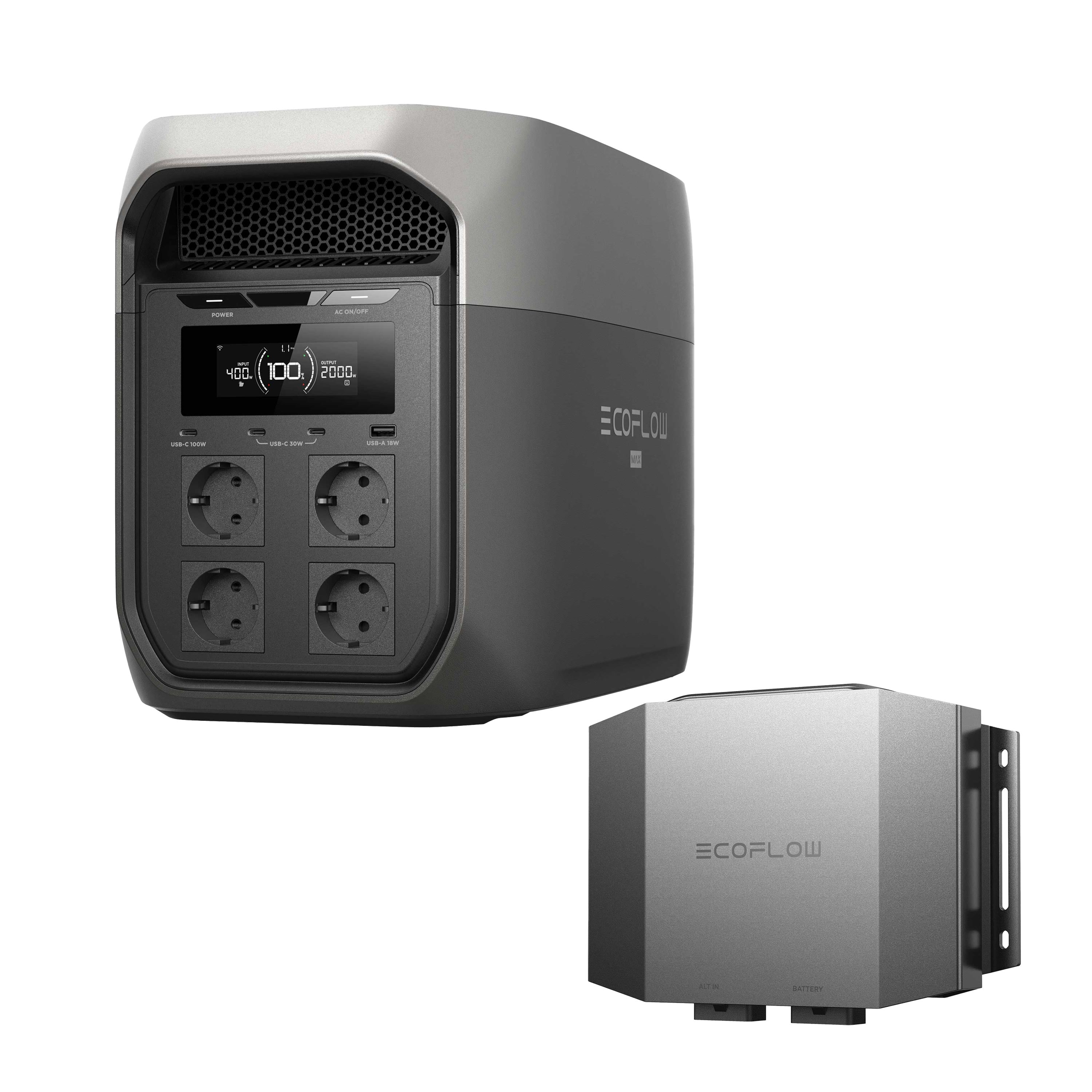 EcoFlow Alternator Charger 600 本体 EcoFlow Alternator Charger 600 – Lichtmaschinen-Ladegerät mit Wi