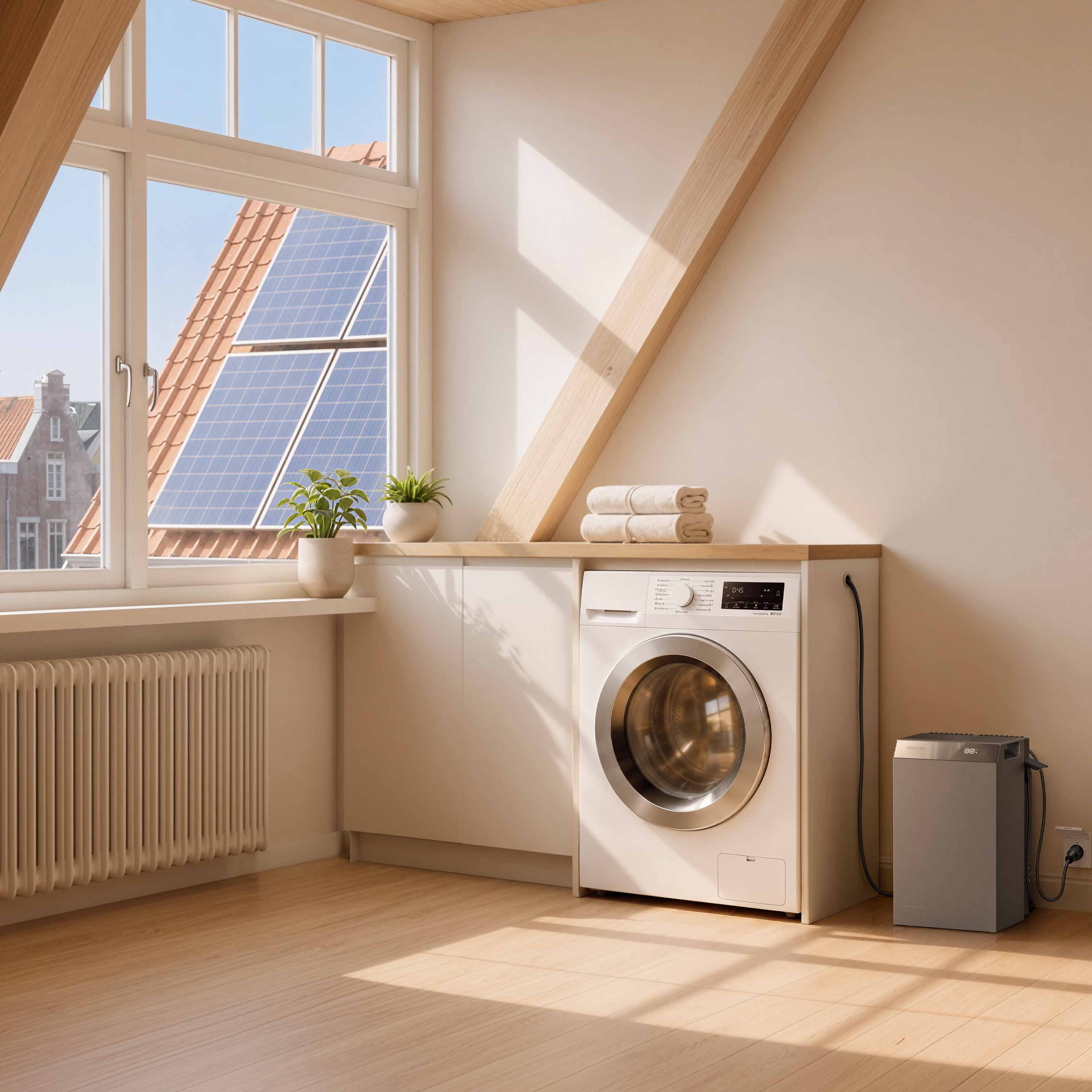 4000 W EcoFlow STREAM 5000 Balkonkraftwerk | Set mit Mikrowechselrichter und 8 x 500 W DAH bifacial Solarmodul ohne Halterung und 5 kWh Speicher