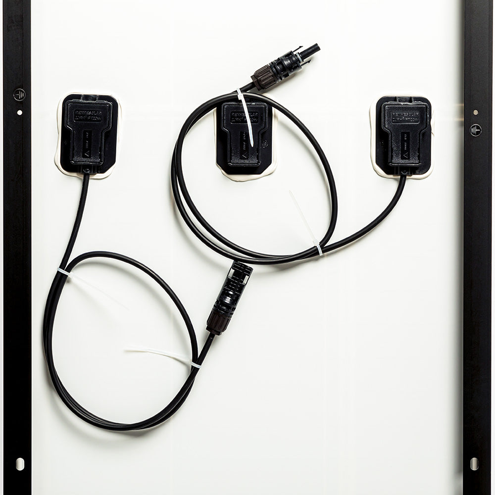 WATTSTUNDE® WS120BL-HVS BLACK LINE Schindel Solarmodul 120Wp