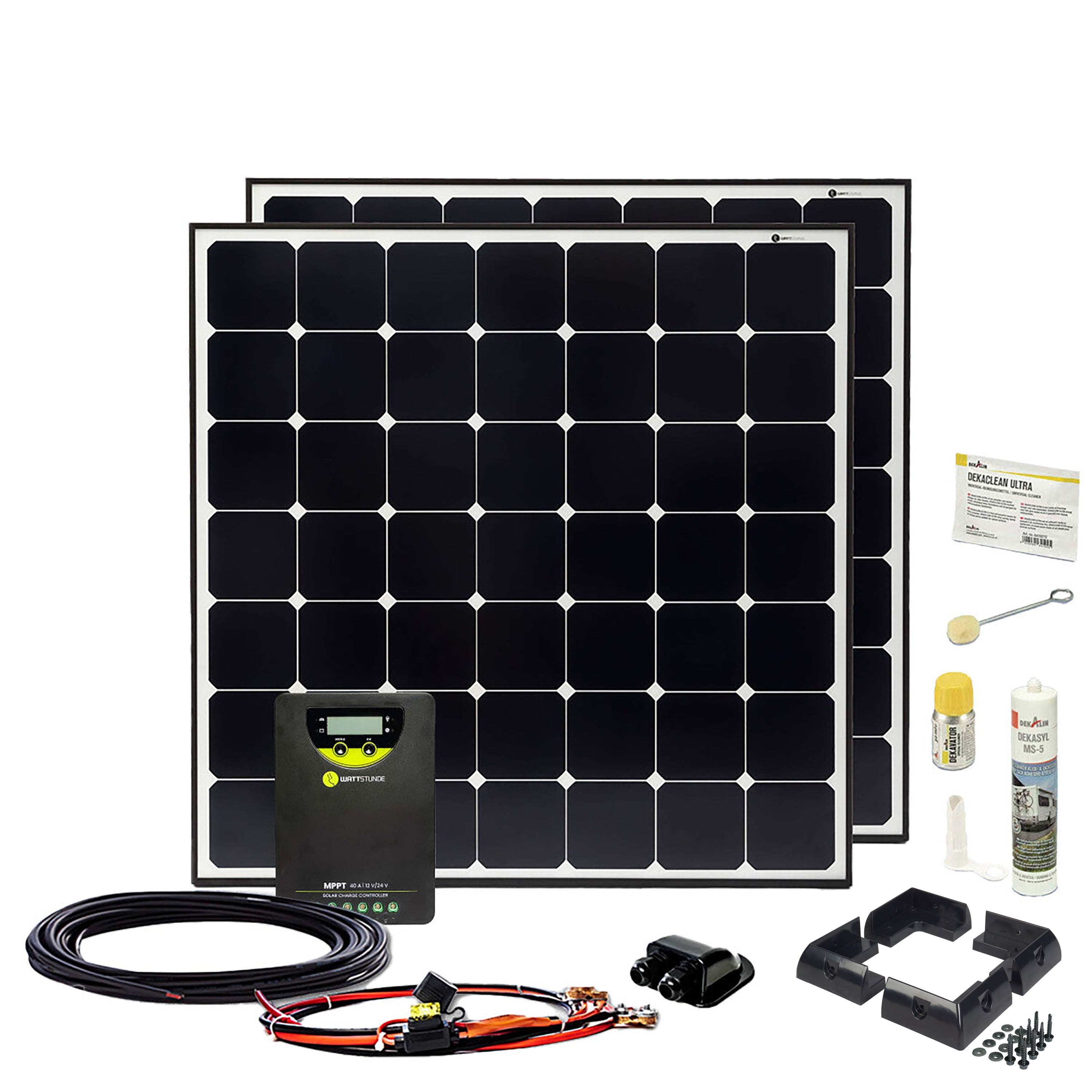 380Wp SOLA Frame Daylight Sunpower Wohnmobil Solaranlage WLR 40.90 MPPT