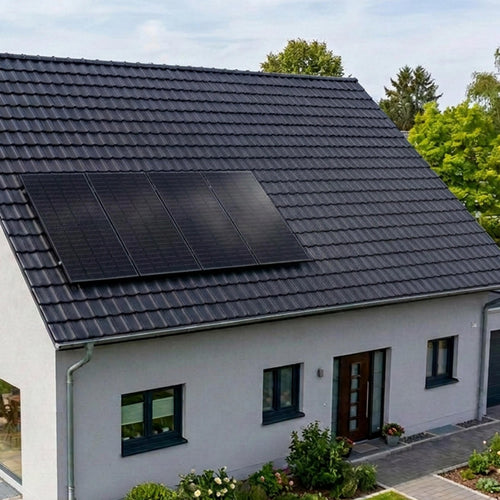 WATTSTUNDE® Hausdachhalterung Set für 4 Module
