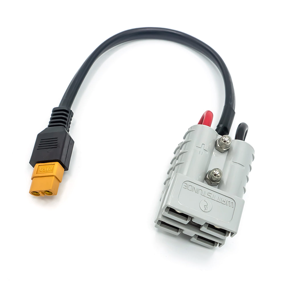 WATTSTUNDE® AK-XT60-A50.2-P Y-Parallel-Stecker XT60 female auf 2x Anderson A50