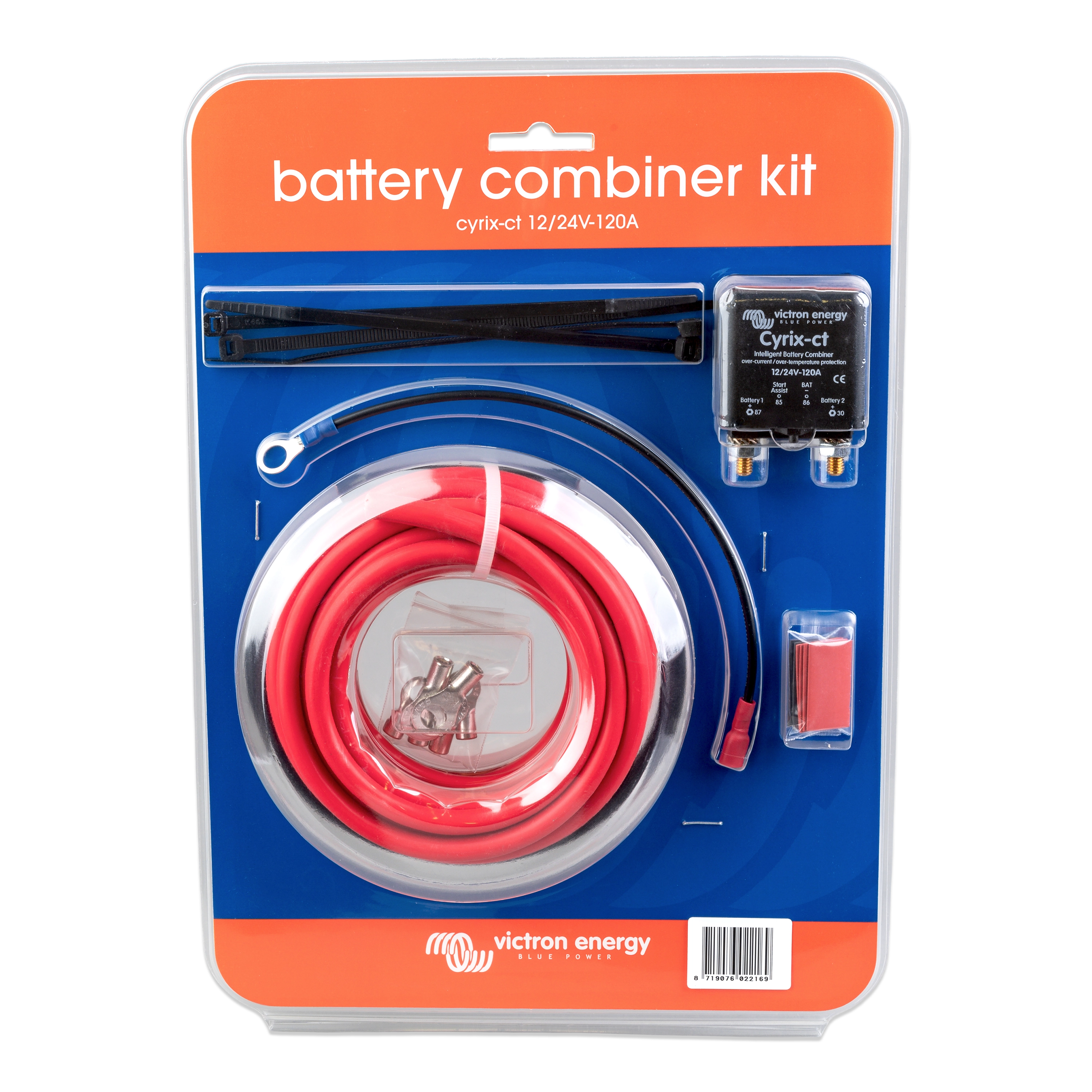Victron Cyrix-ct 12/24V-120A Battery Combiner Kit Retail