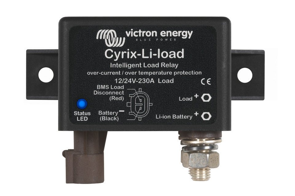 Victron Cyrix Li-load 12/24V 230A battery coupler isolating relay battery protection