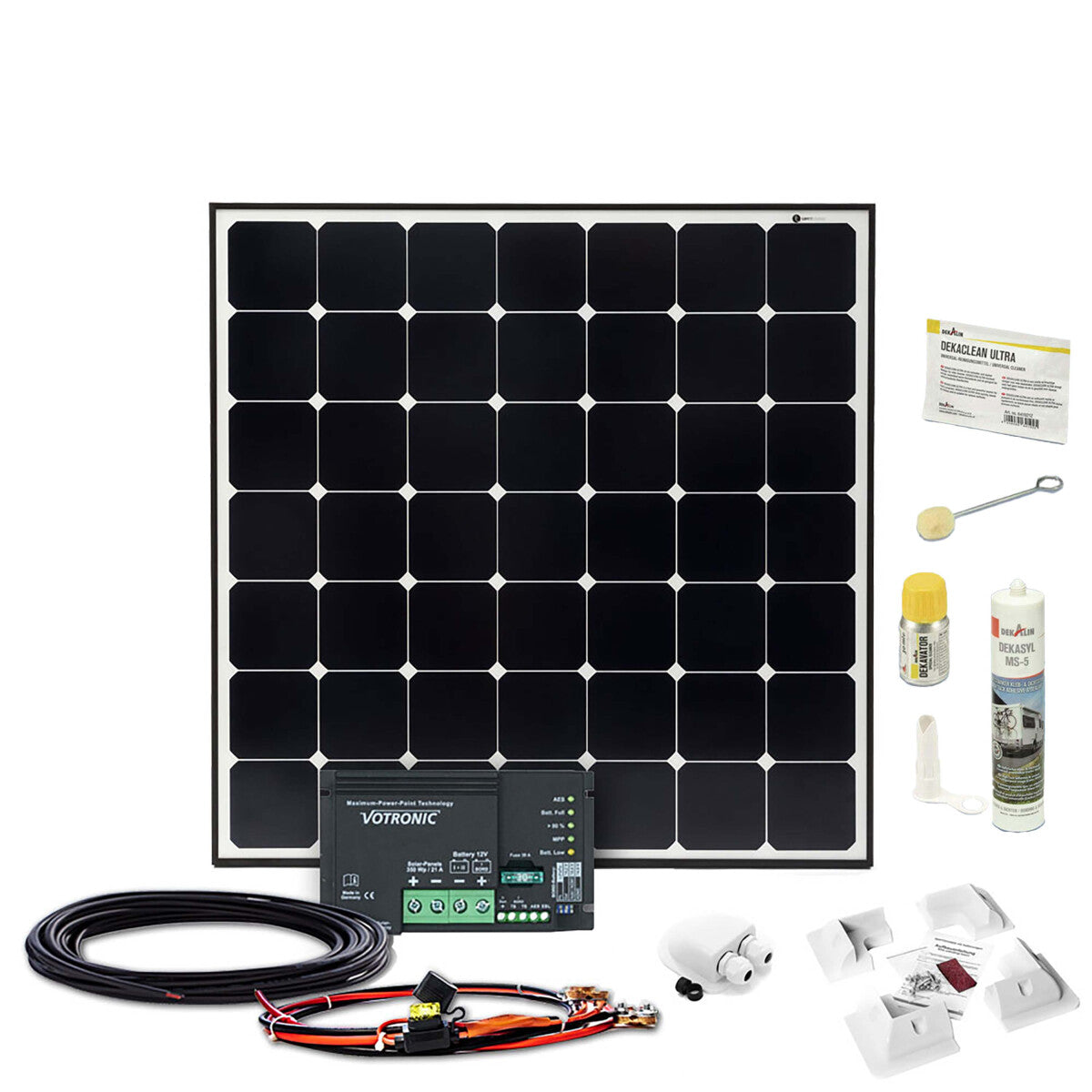 DAYLIGHT Sunpower 190Wp Wohnmobil Solaranlage DLS190 Votronic MPP 260 CI - 11-55402-002 Inkl. 0% MwSt. gemäß §12 Abs.3 UstG.