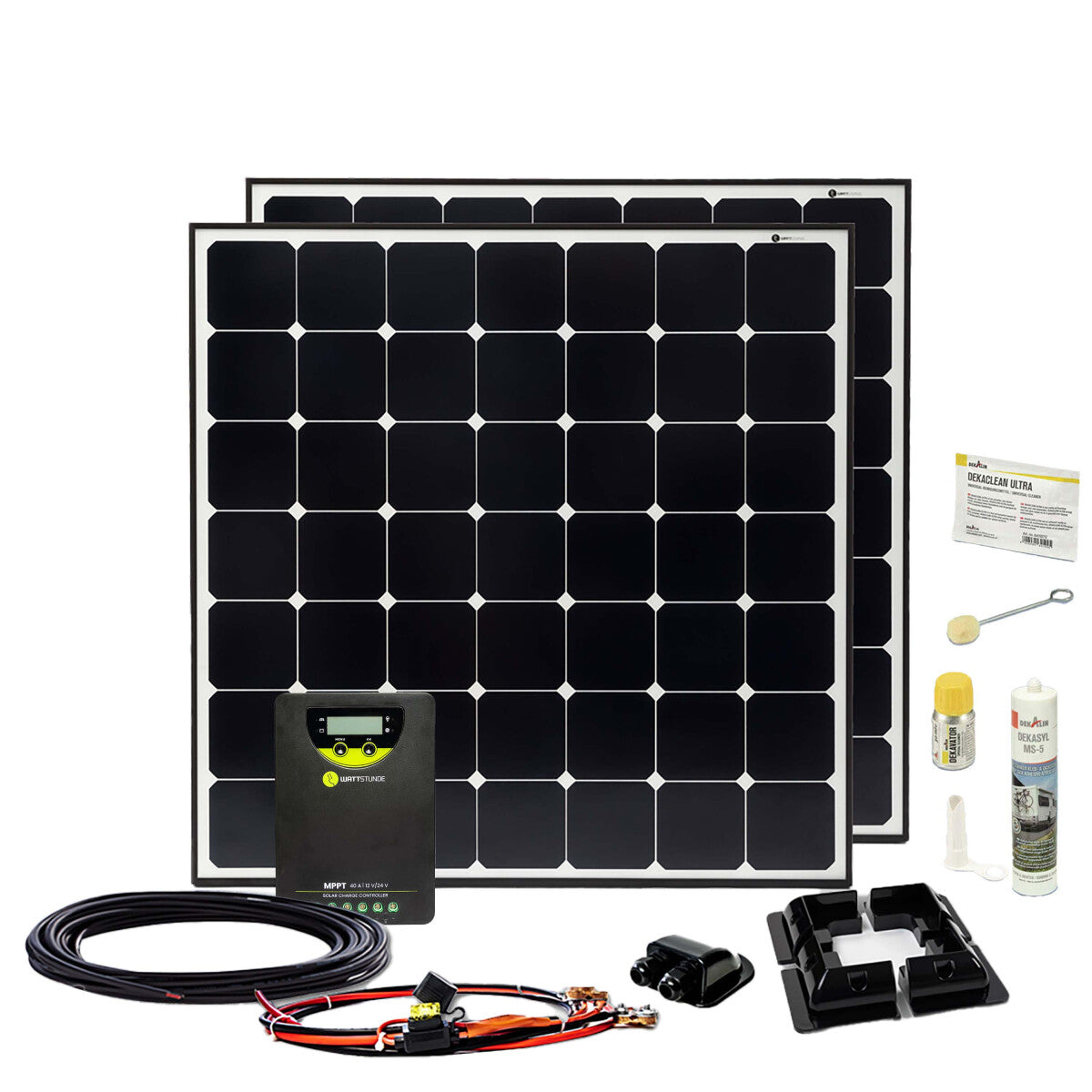 DAYLIGHT Sunpower 380Wp mobile home solar system DLS380 WLR 40.90 MPPT - 11-55702-001