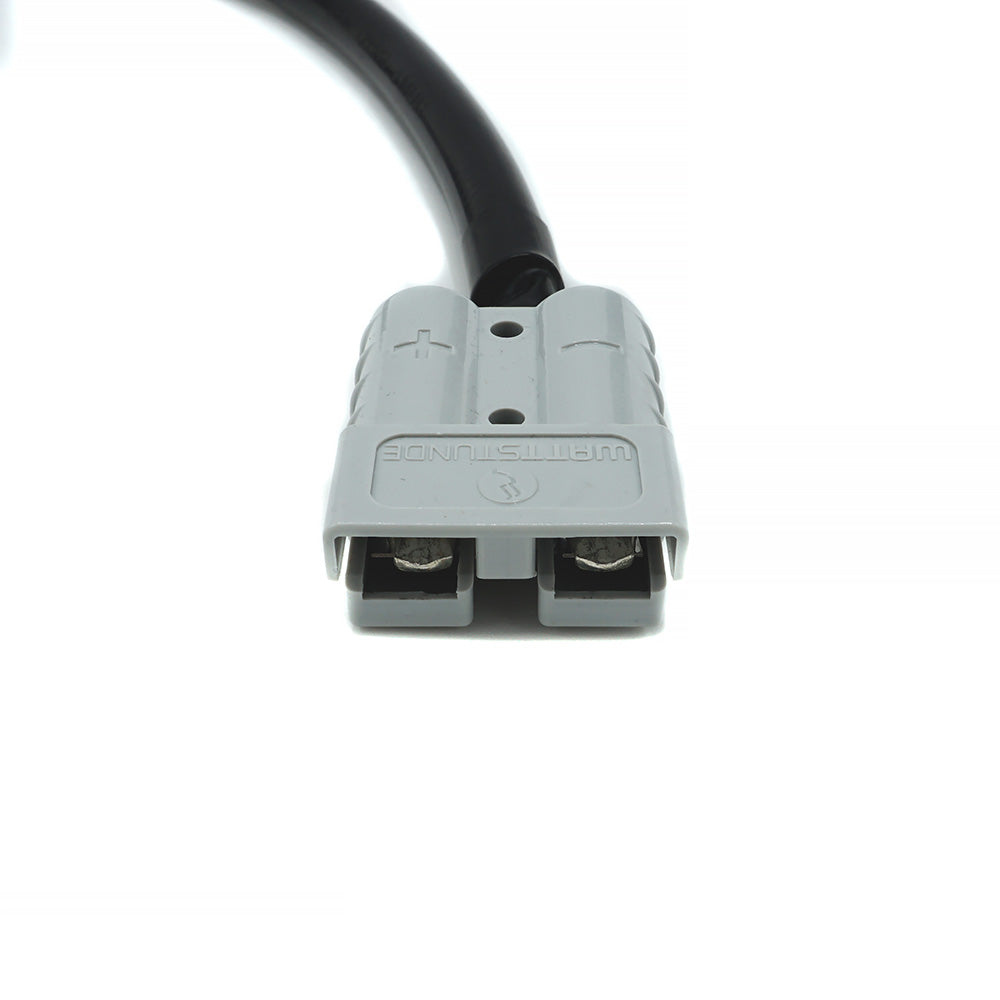 WATTSTUNDE® Adapter cable (2x) 4 mm² A50/WM212P 20 cm black