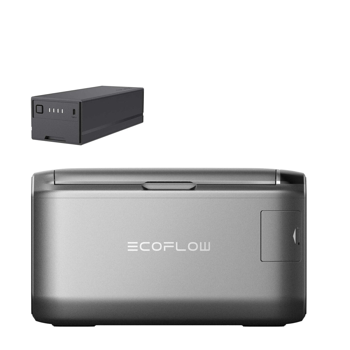 EcoFlow GLACIER Classic 35L Set - Cooler and freezer box with 298 Wh plug-in battery - 305-23678 Incl. 0% VAT according to §12 para. 3 UStG.