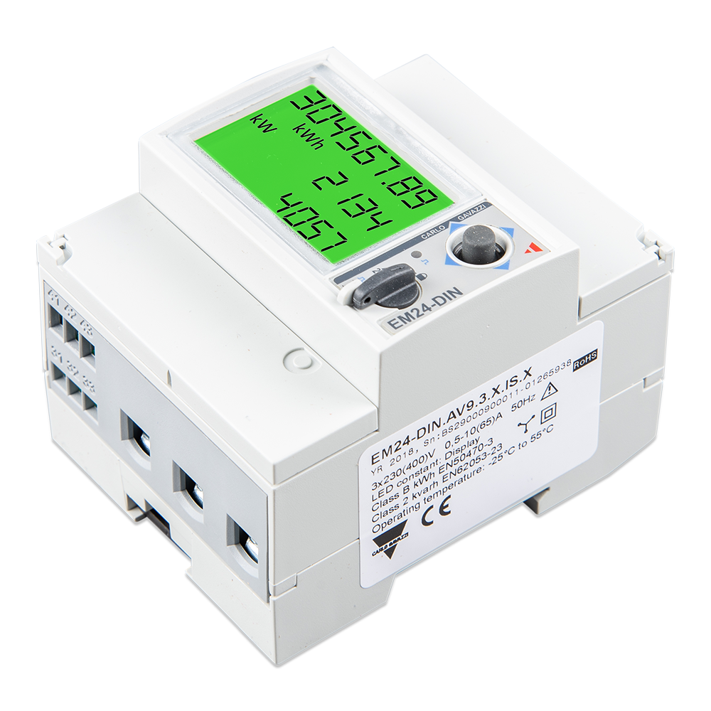 Victron Stromzähler EM24 - 3 phasig - max 65A/Phase Ethernet